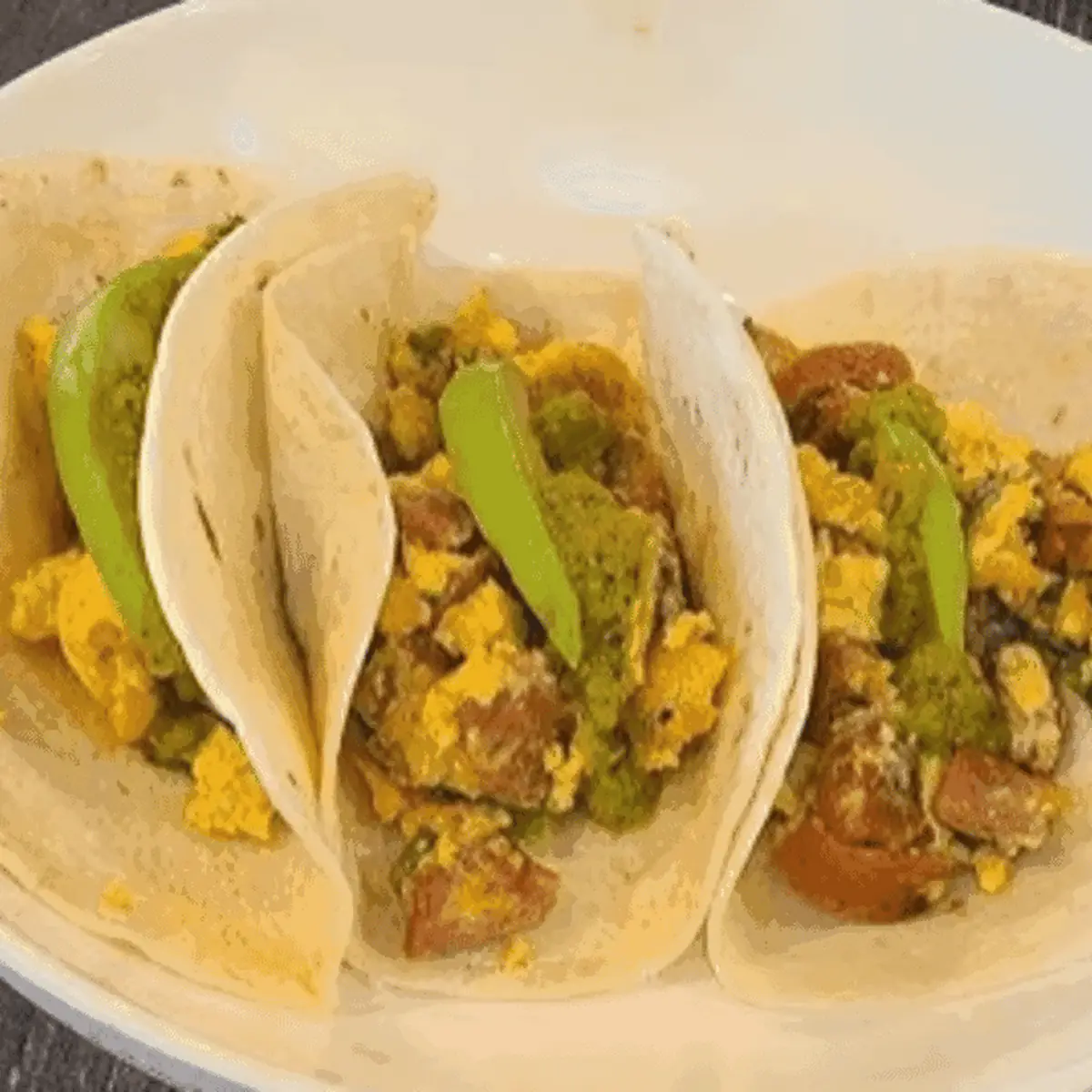 Turkey Bacon Tacos