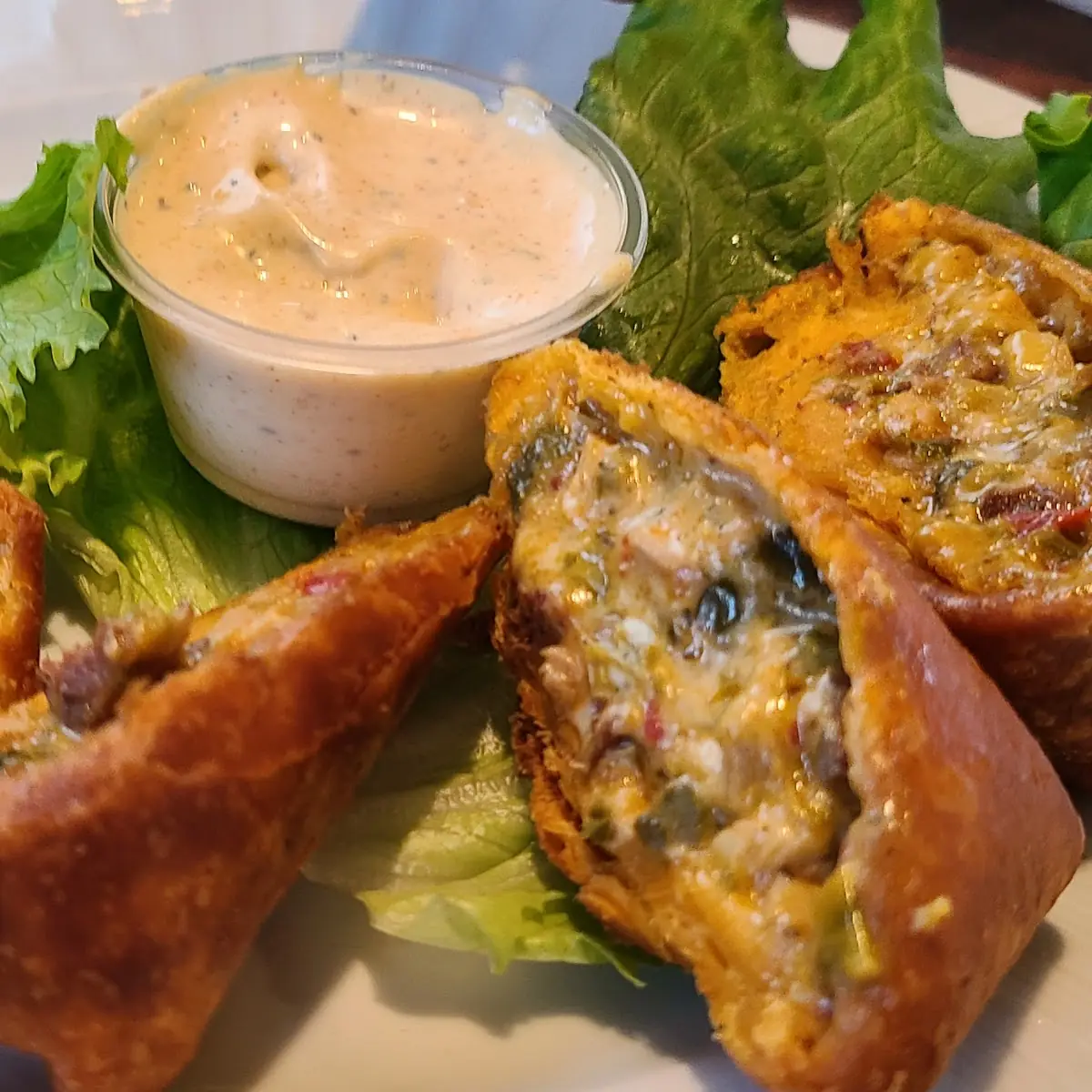 Cajun Egg Rolls