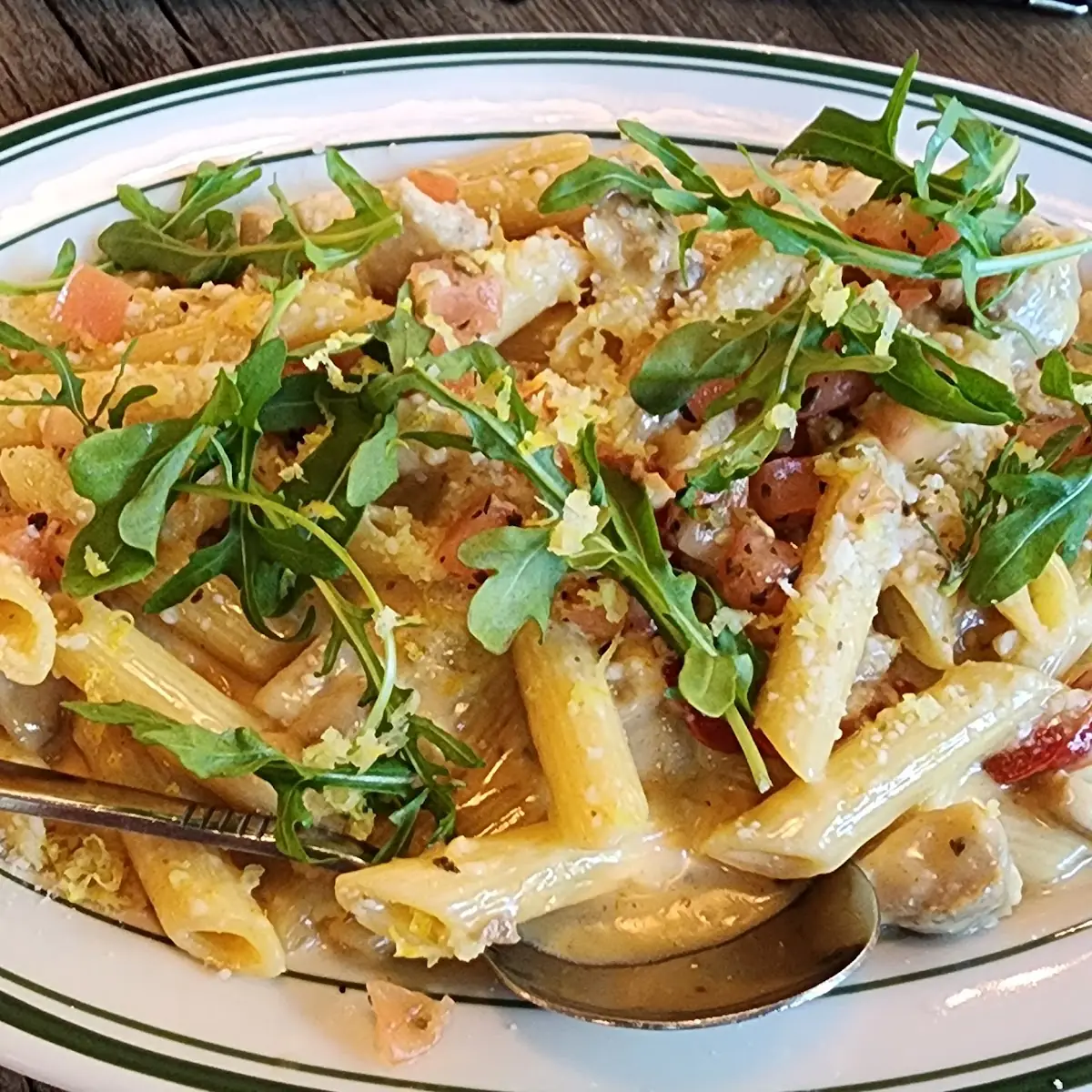 Cajun Chicken Fresh Rigatoni Pasta