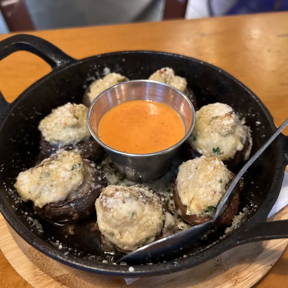 Crabmeat Stuffed Mushrooms