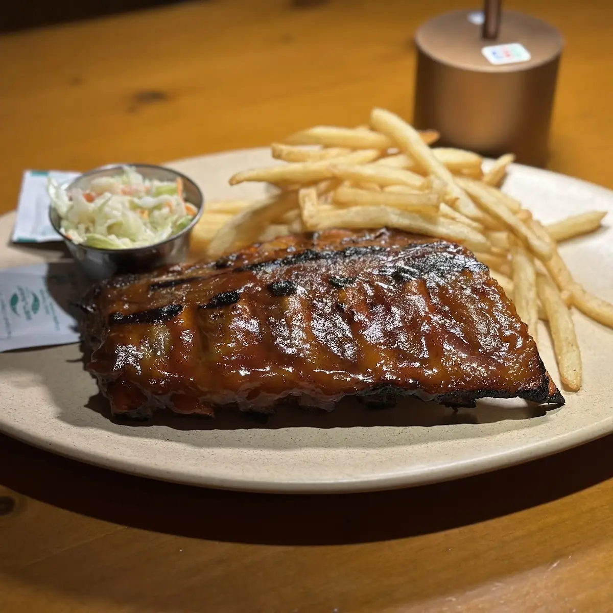 Half Rack bb Rib & Lobster Tail