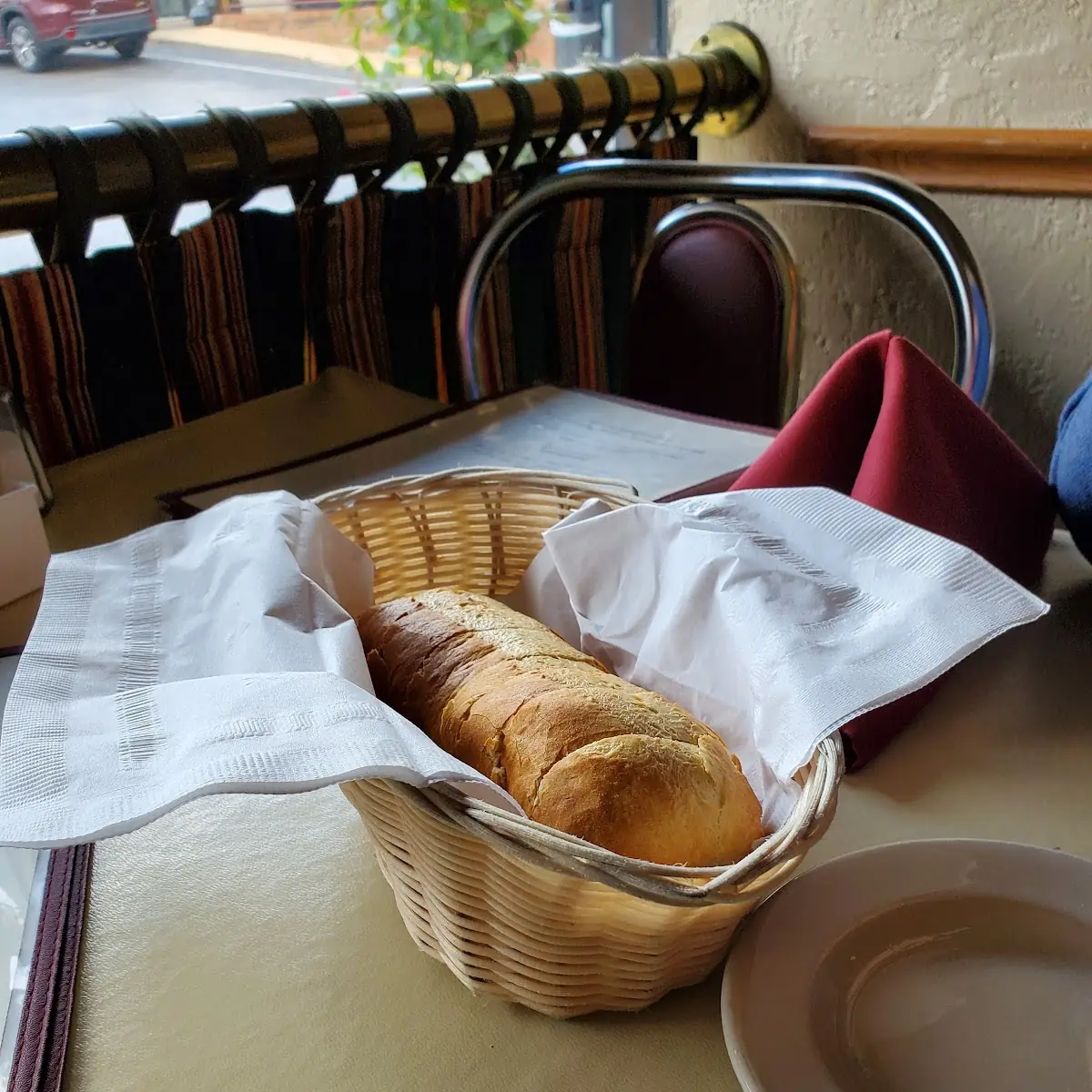 Fresh Made Bread Served with Meal