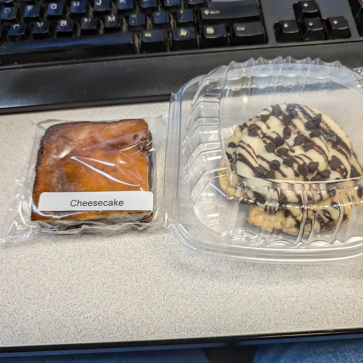 Cheesecake Brownie and Chocolate Sugar Cookie