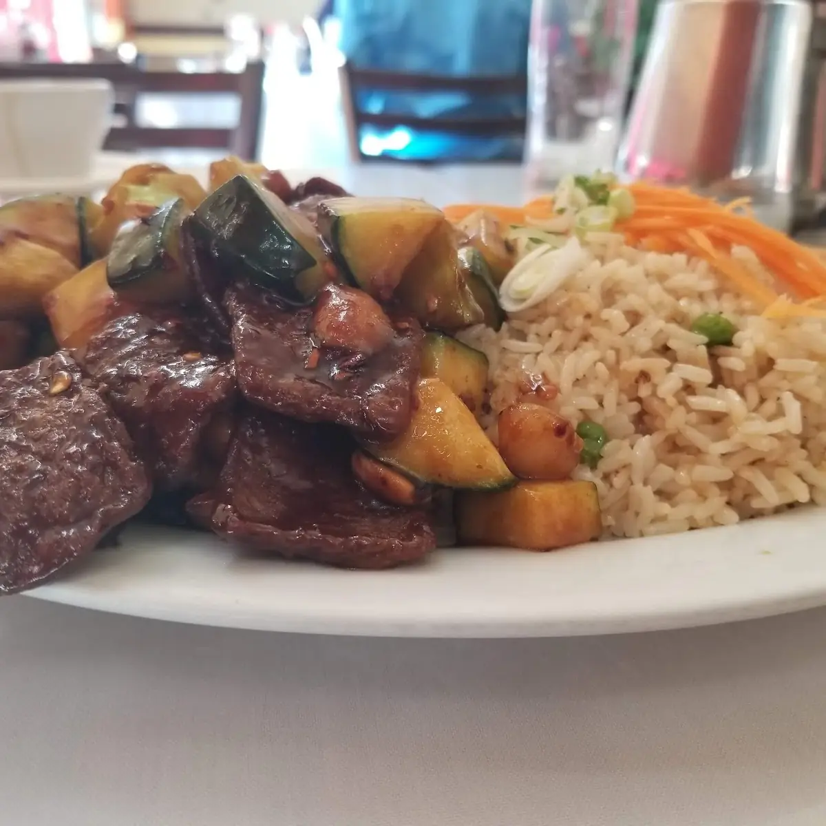 Kung Pao Veggie Beef