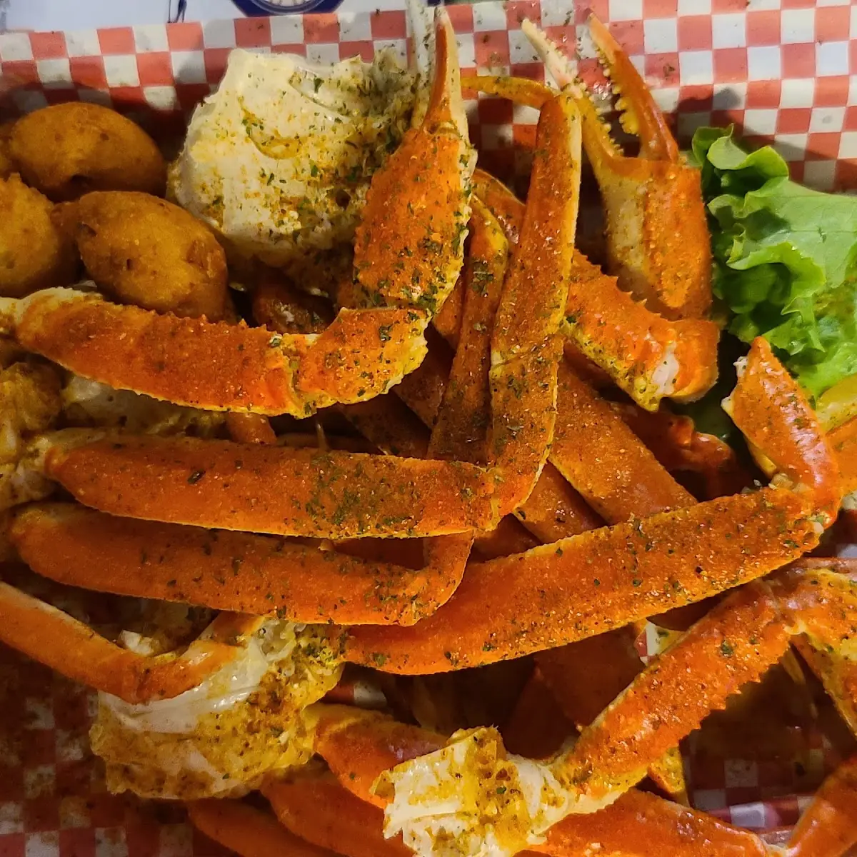 Steamed Crab Legs