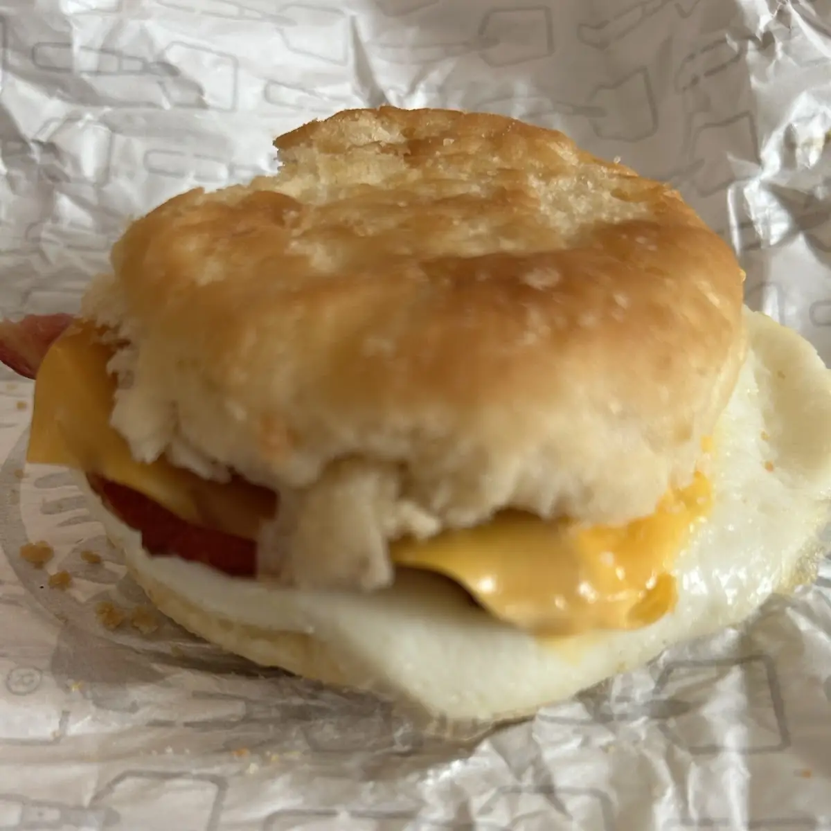 Bacon Egg & Cheese Biscuit