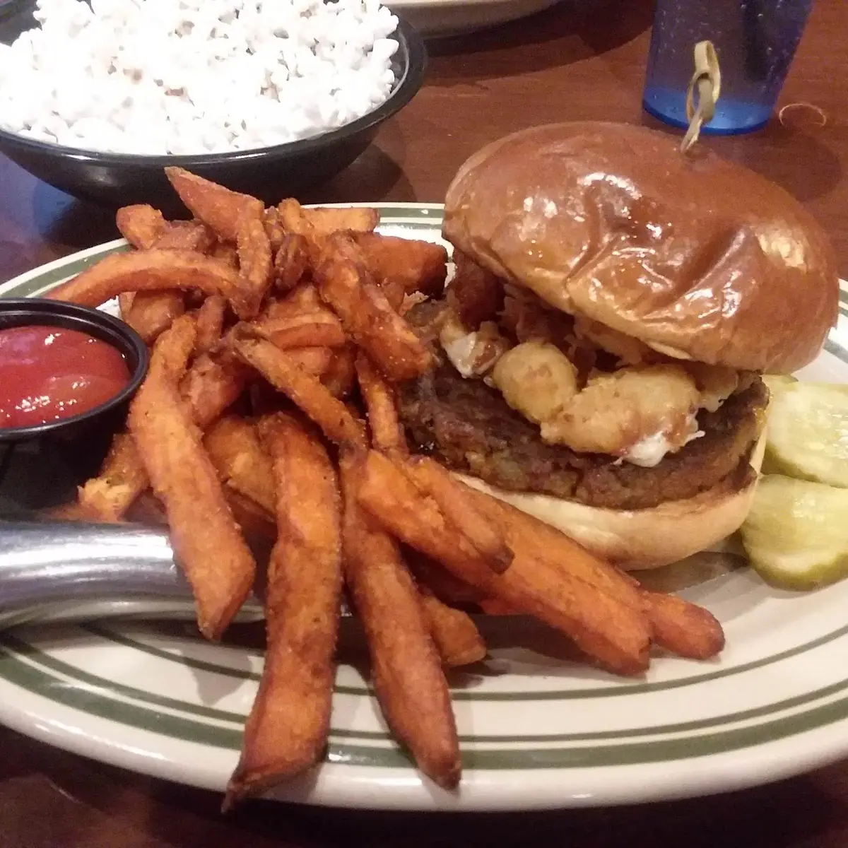 Cheese Curd Burger