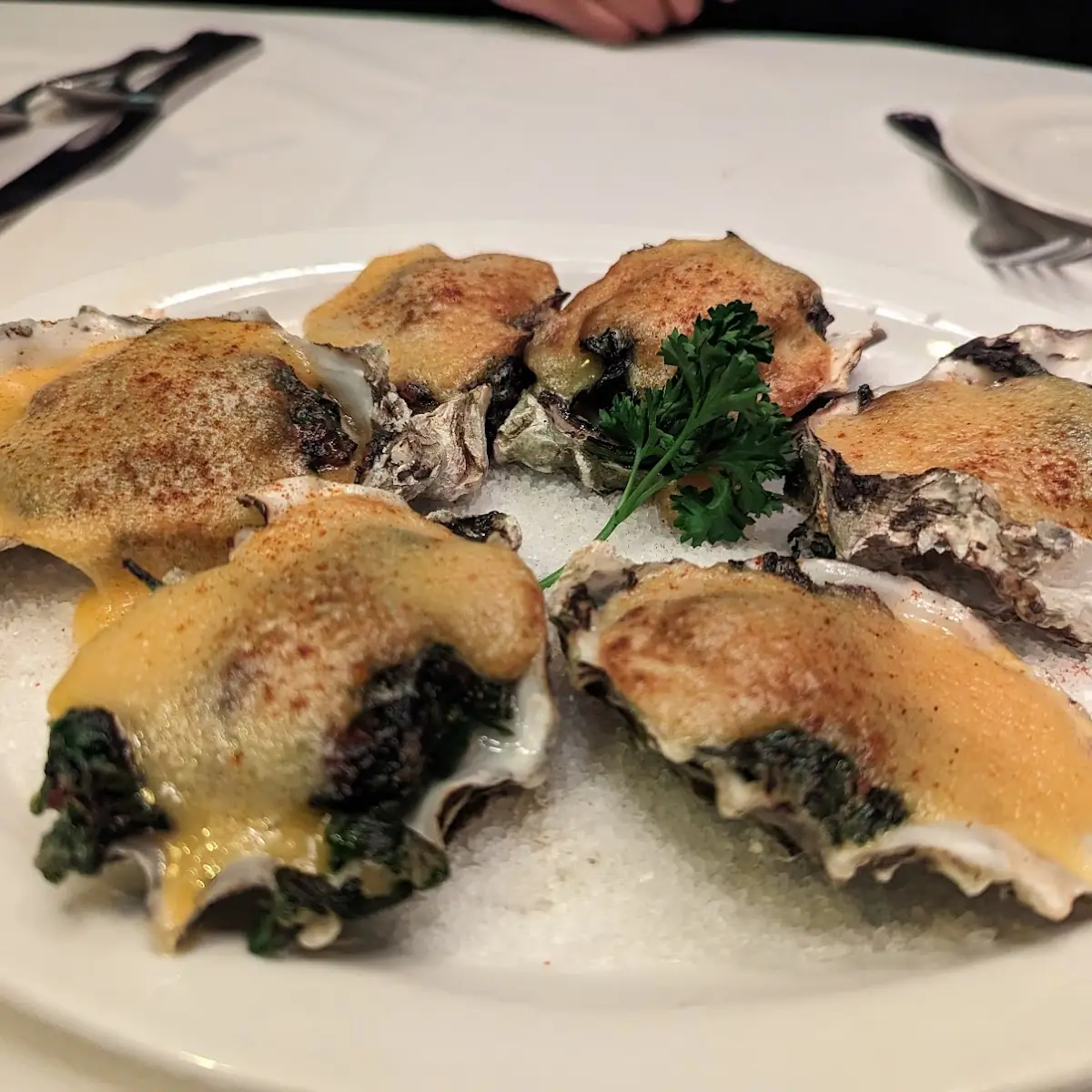 Hy's Oysters Rockefeller