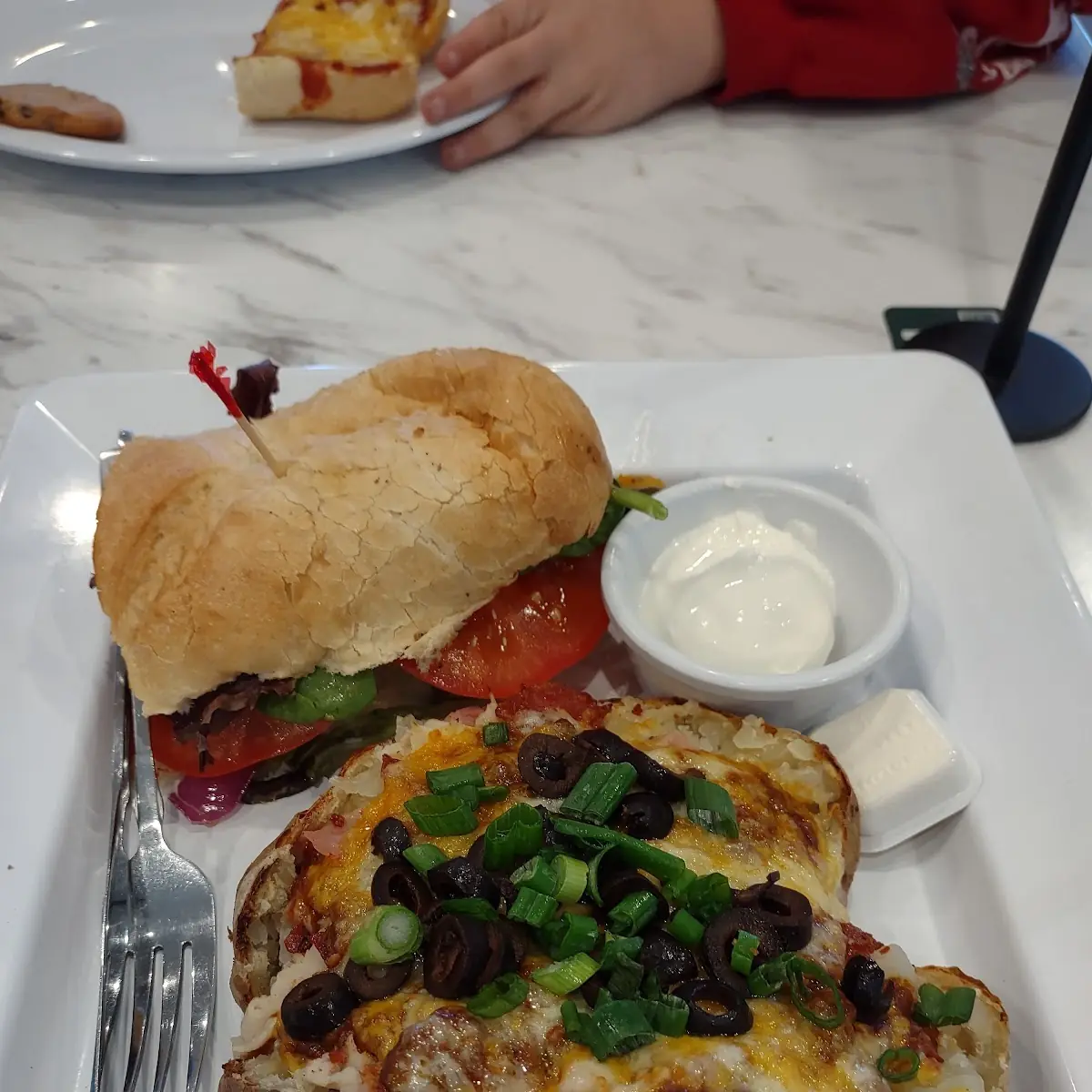 Choose 2 Italian Sandwich and Loaded Baked Potato
