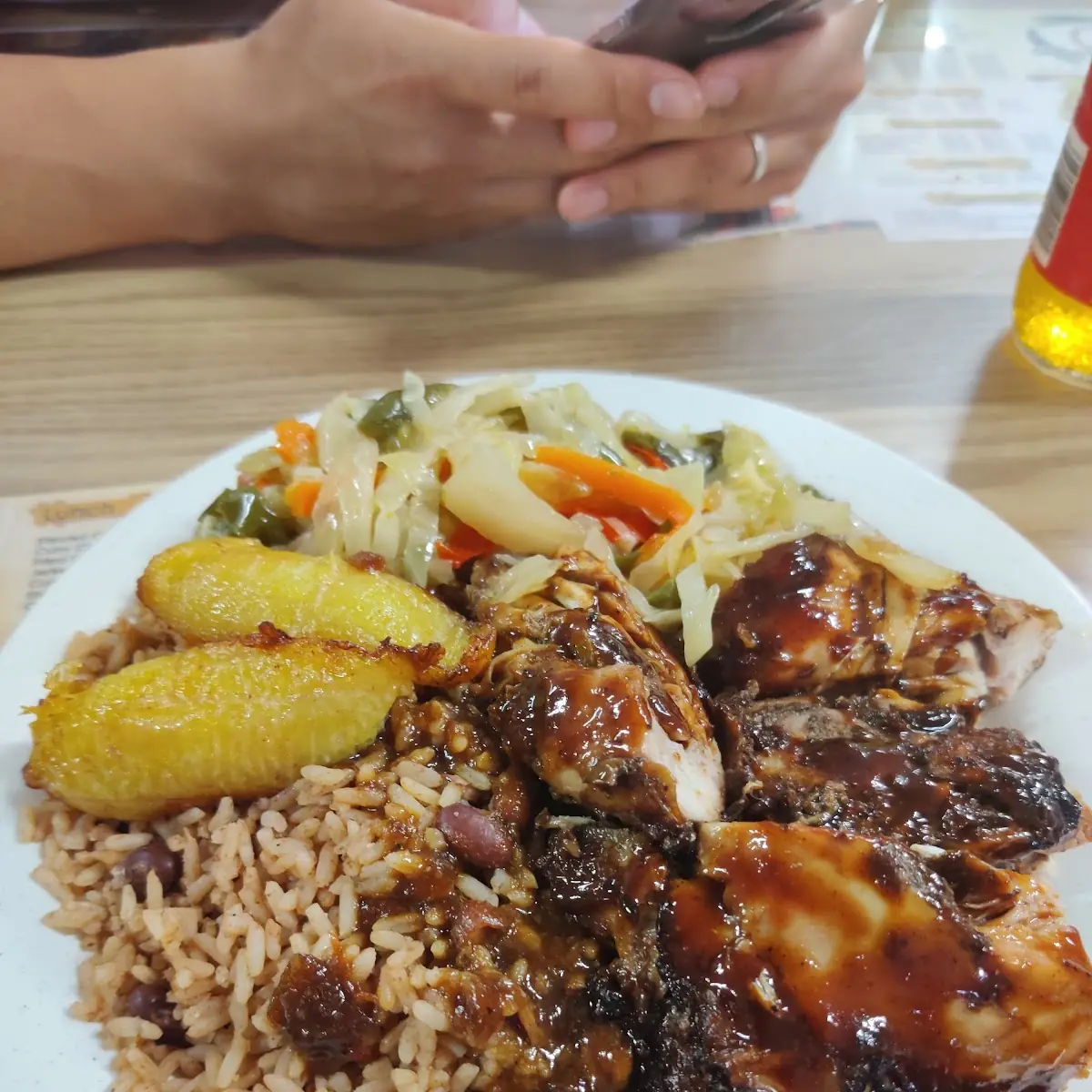 Rice & Peas Platter