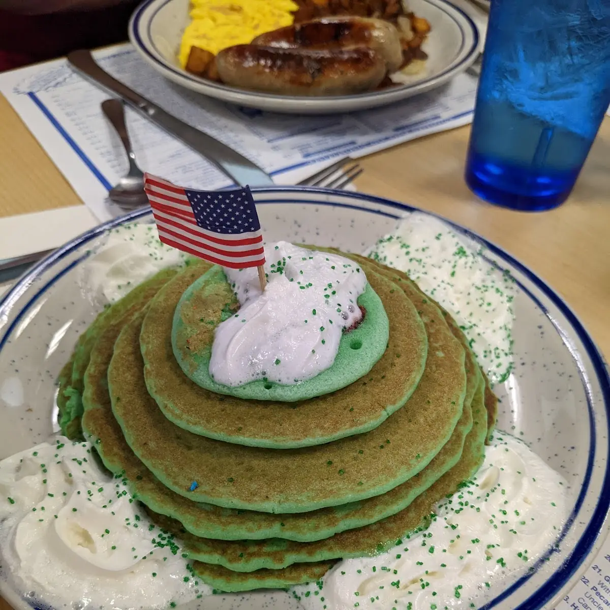 Christmas Tree Pancakes