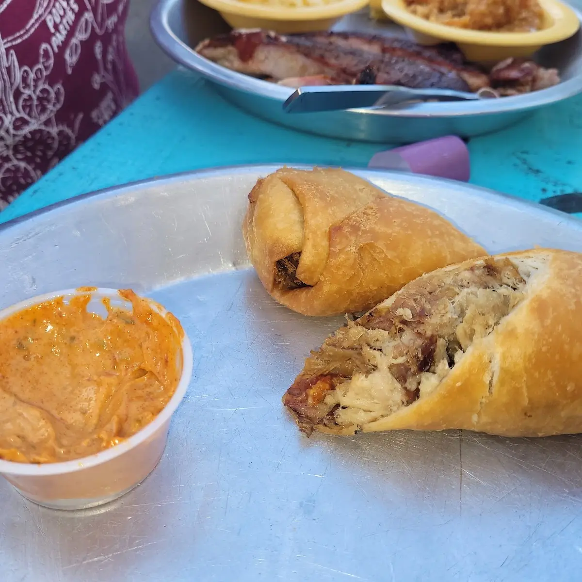 BBQ Egg Rolls