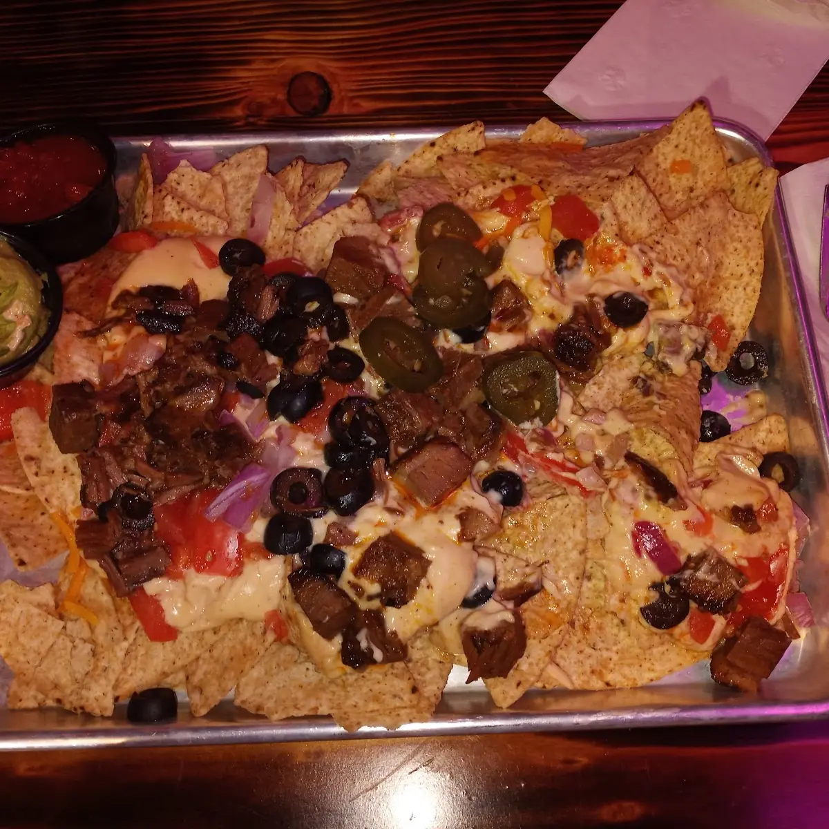 Chopped Brisket Nachos