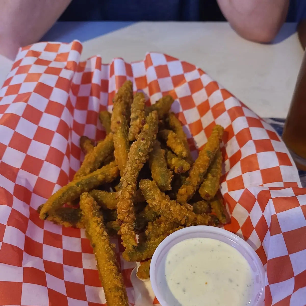 Spicy Fried Green Beans