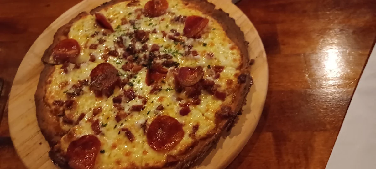 Pizza de Coliflor Meat Lover