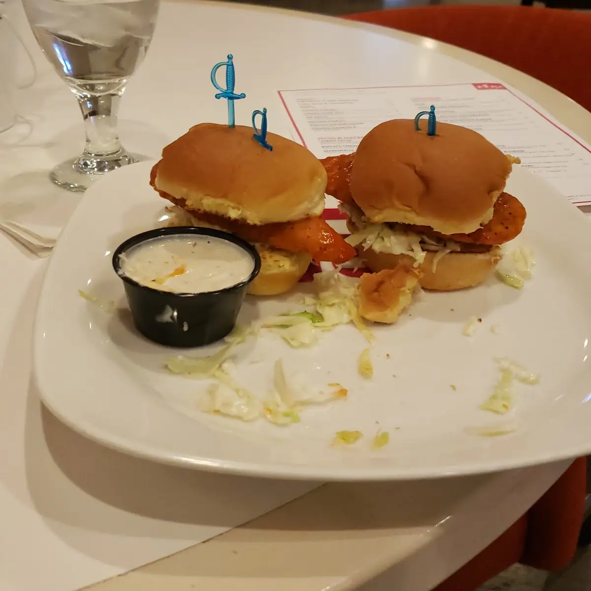 Buffalo Chicken Sliders