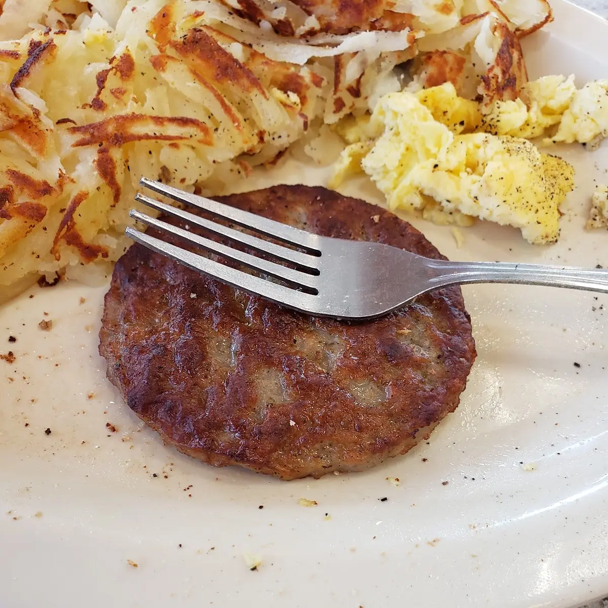 Sausage Patty Breakfast
