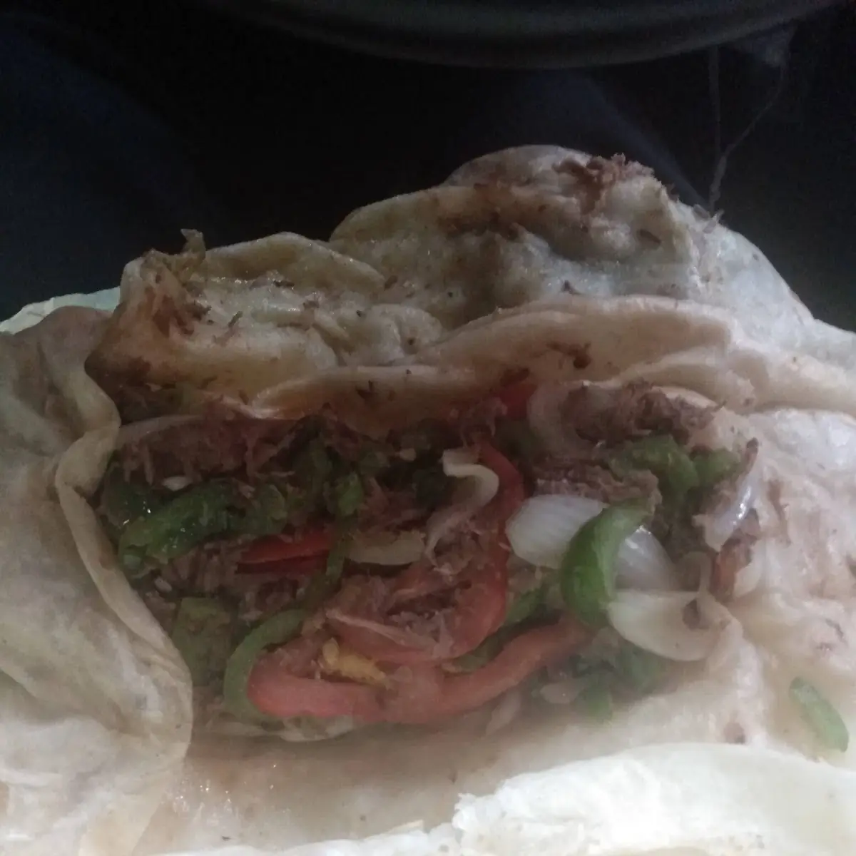 Shredded Beef Burrito
