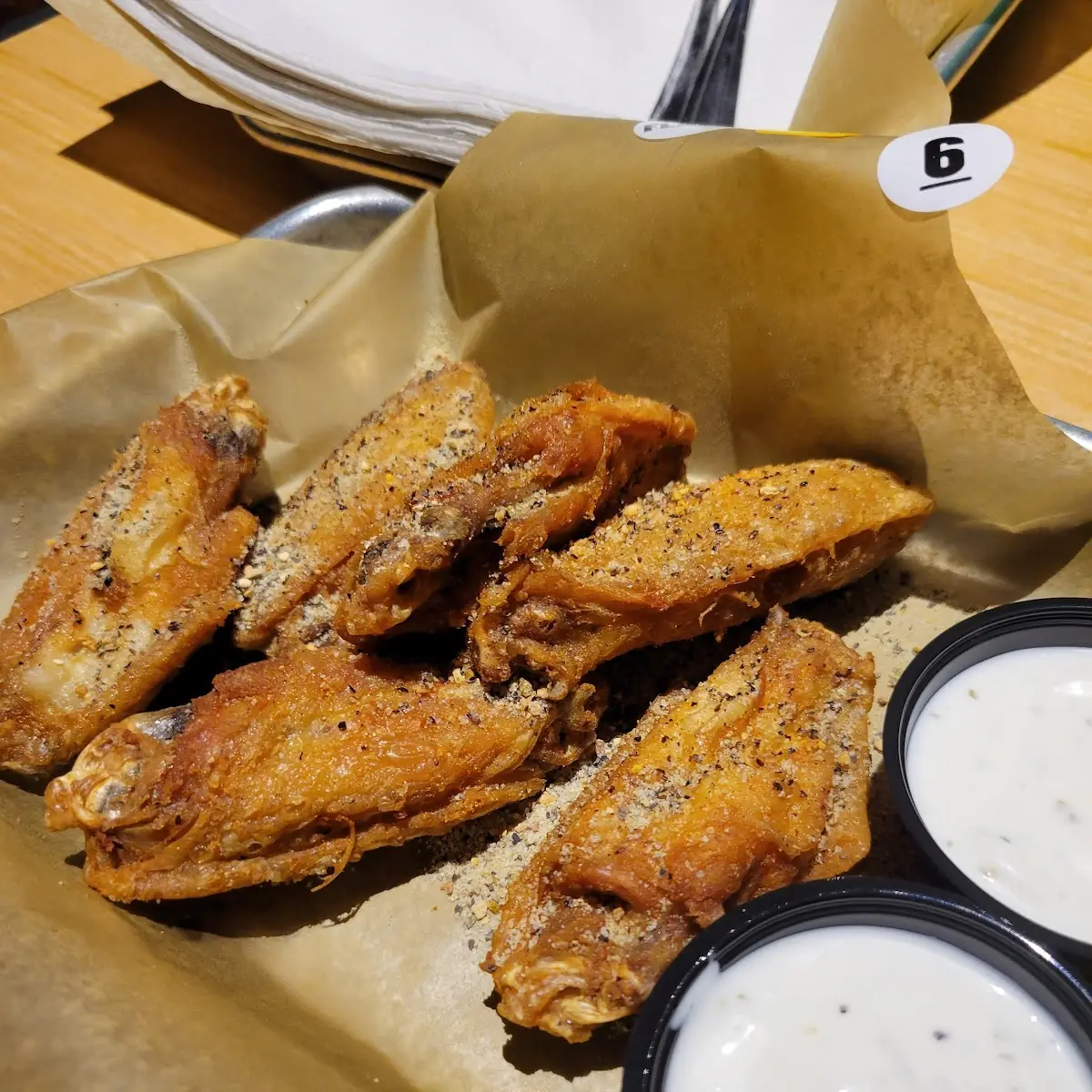 Asian Zing Cauliflower Wings