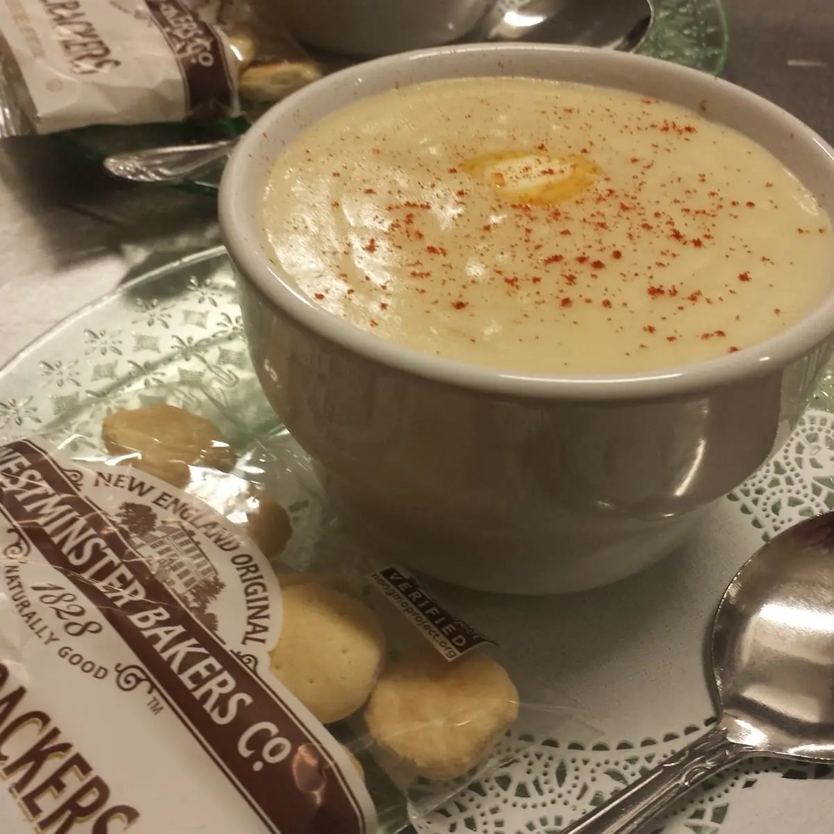 Cup of Clam Chowder