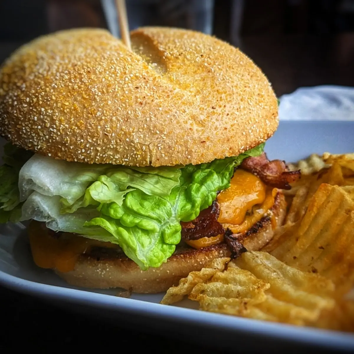 SW Burger and Chips