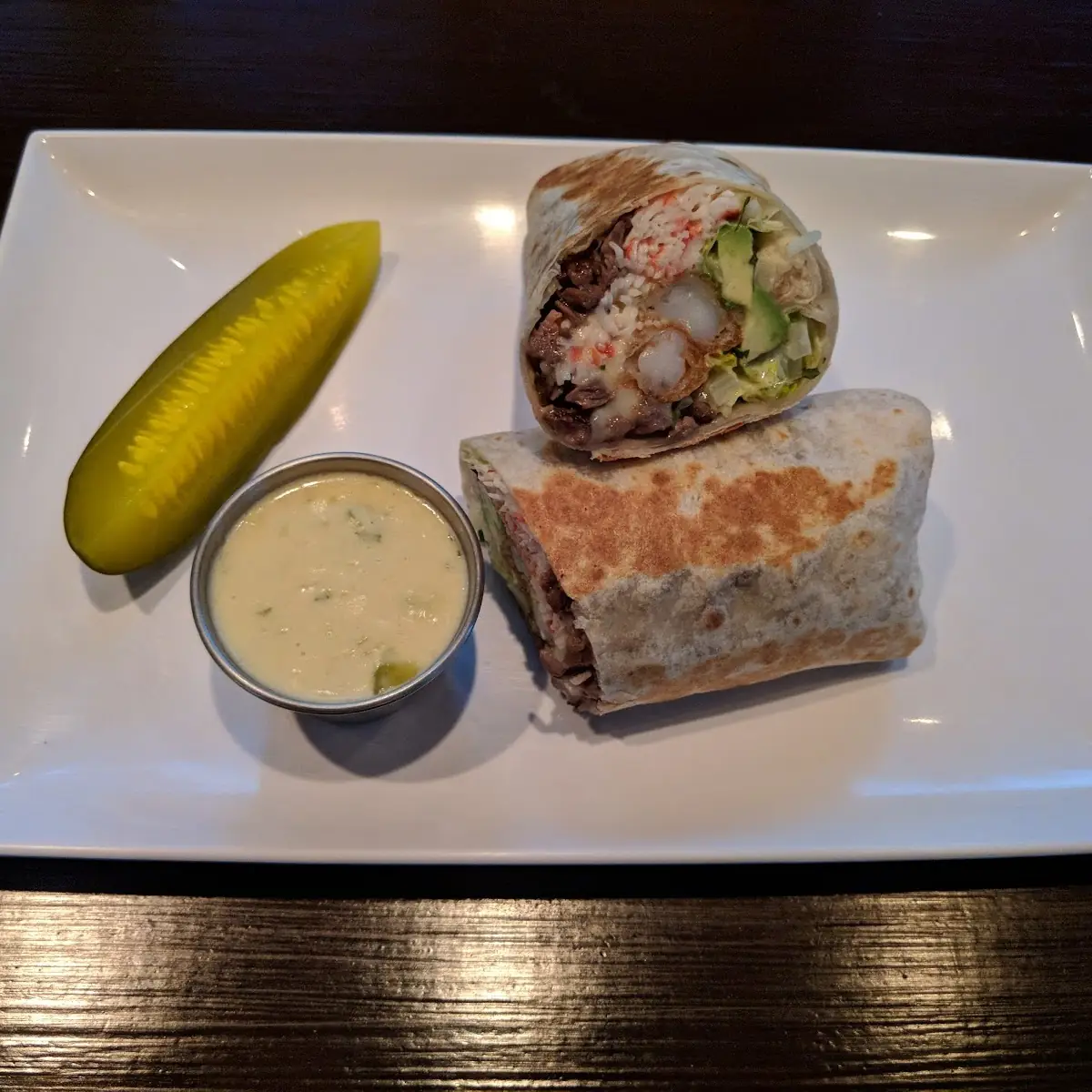Surf N' Turf Burrito