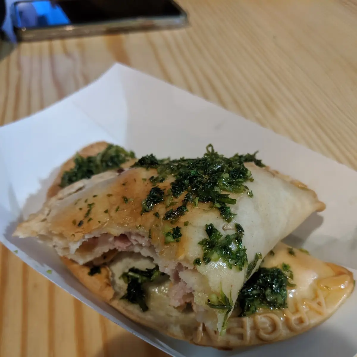 Ham and Cheese Empanada