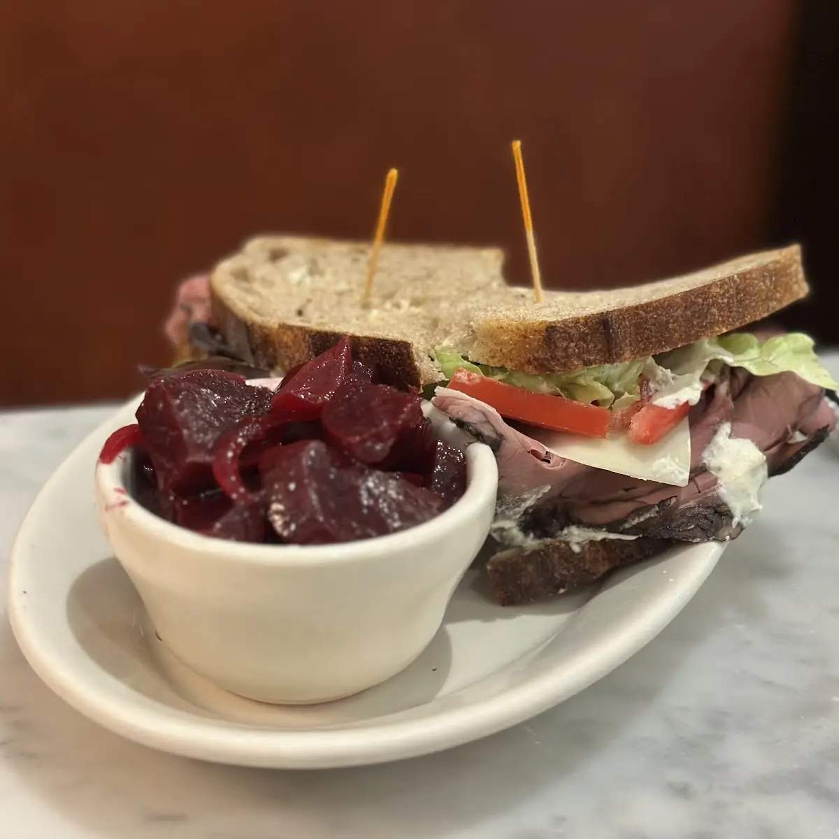 Roast Beef on Rye