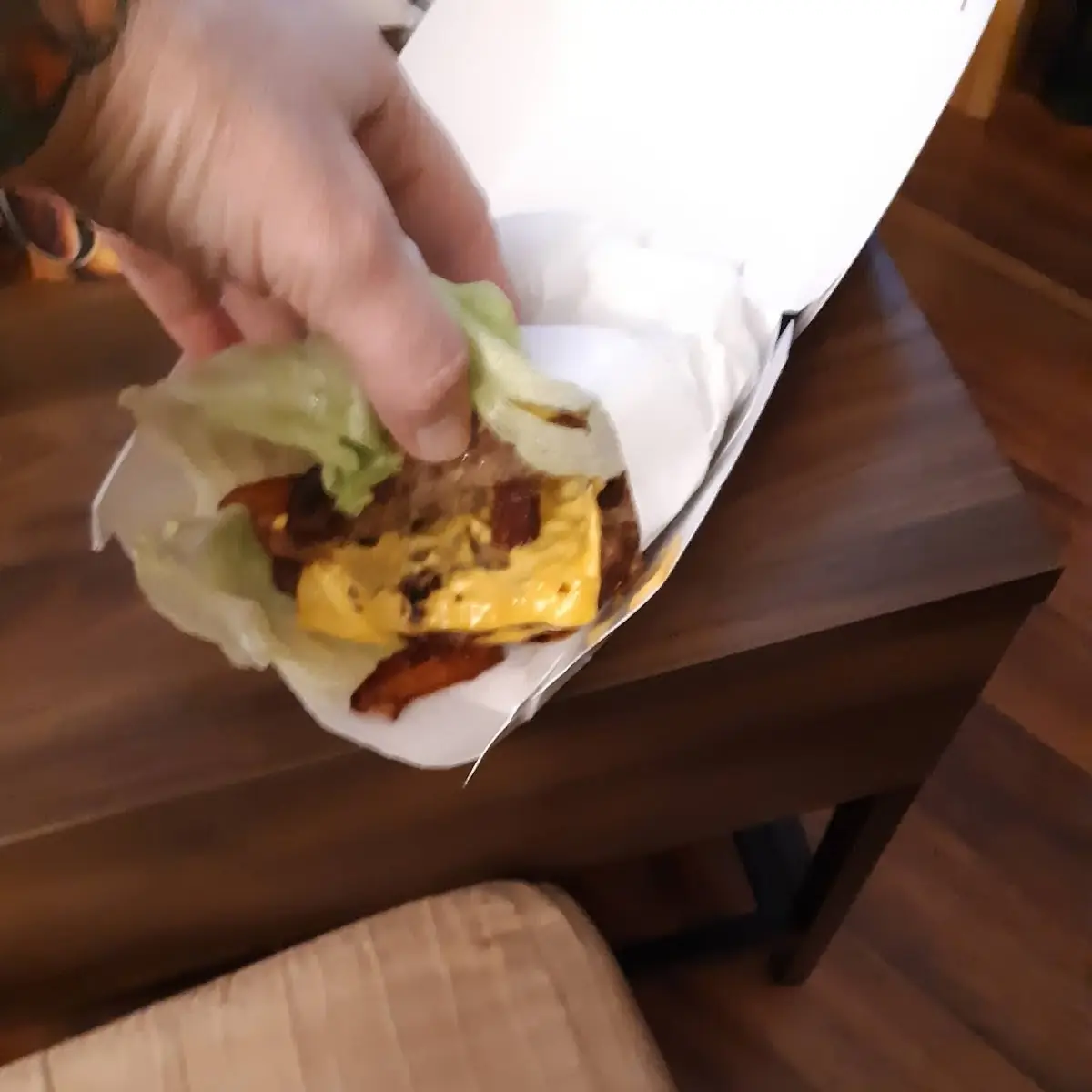 It's Supposed to Be a Bacon Cheeseburger