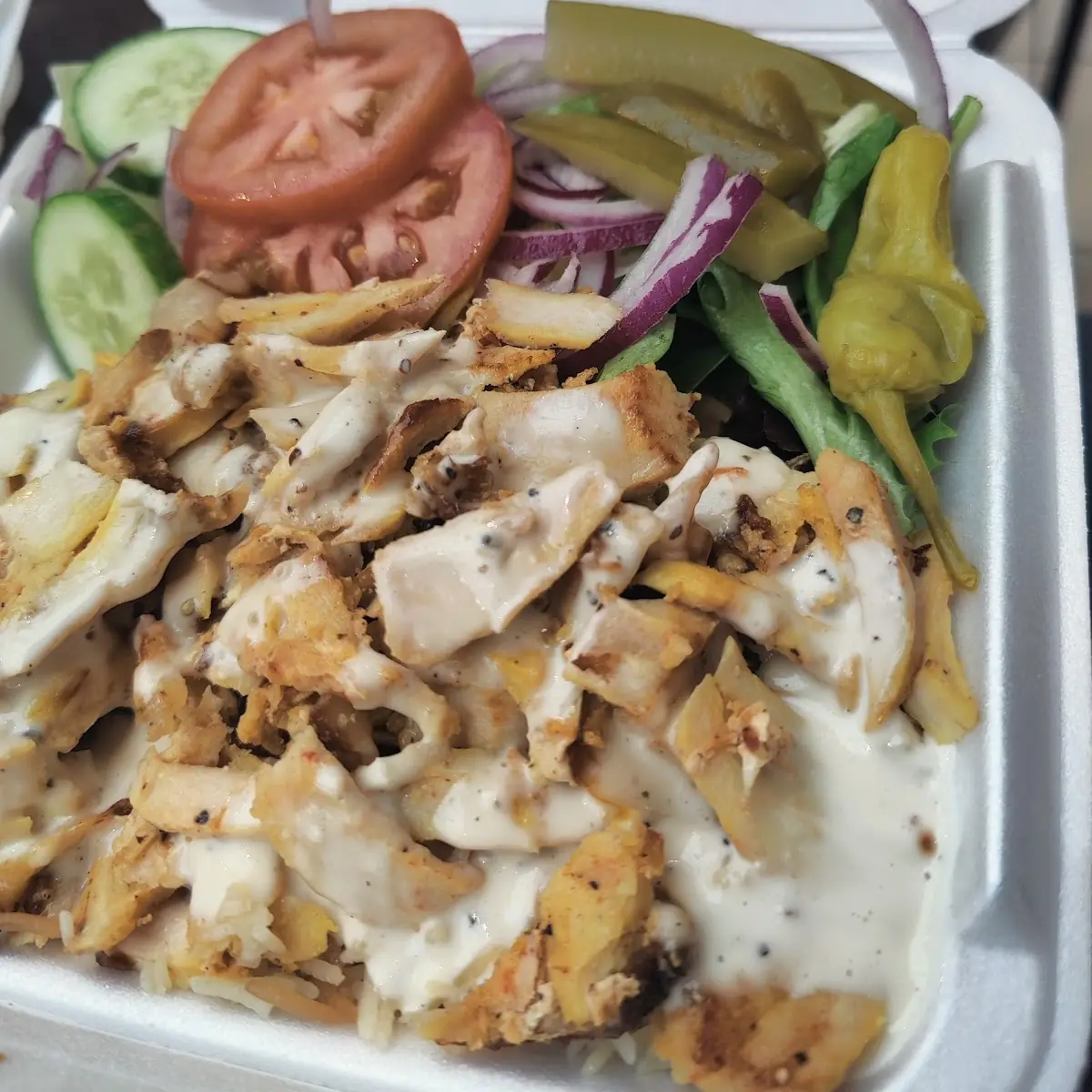 Chicken Shawarma Plate