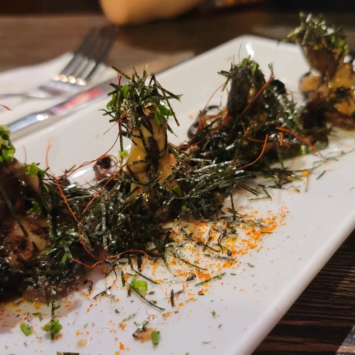 Char Grilled Baby Octopus
