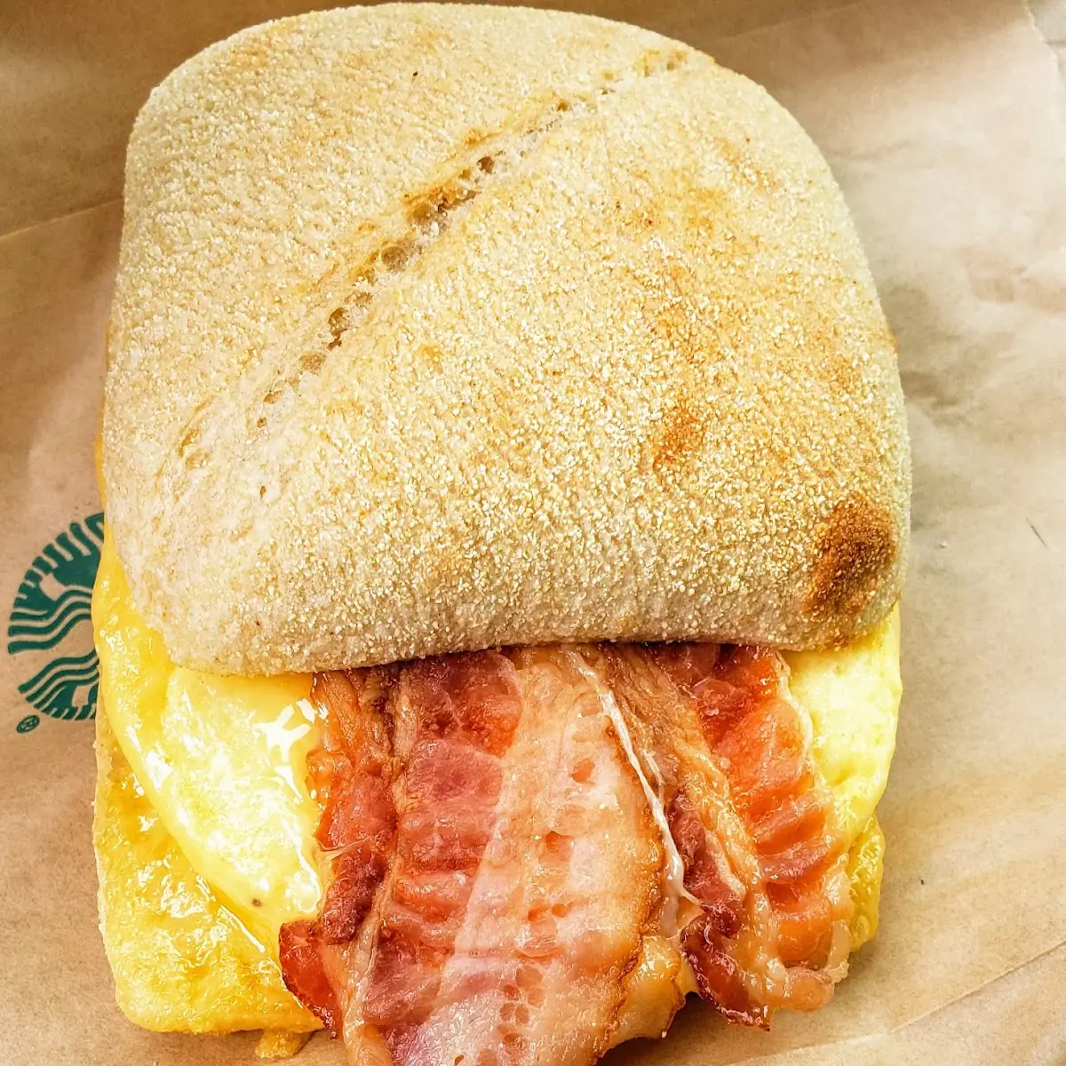 Bacon Egg and Gouda