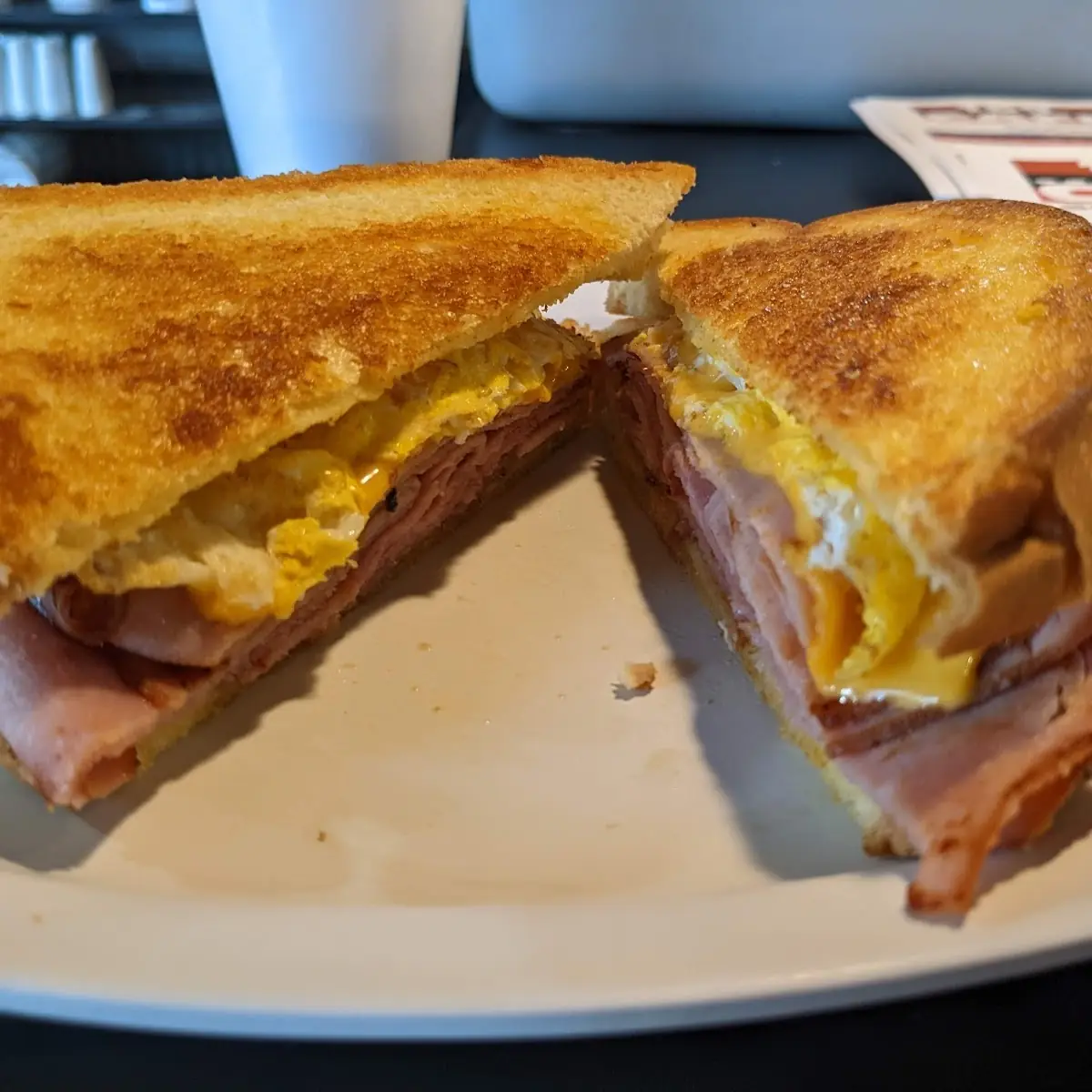 Texas Holdem Breakfast Sandwich
