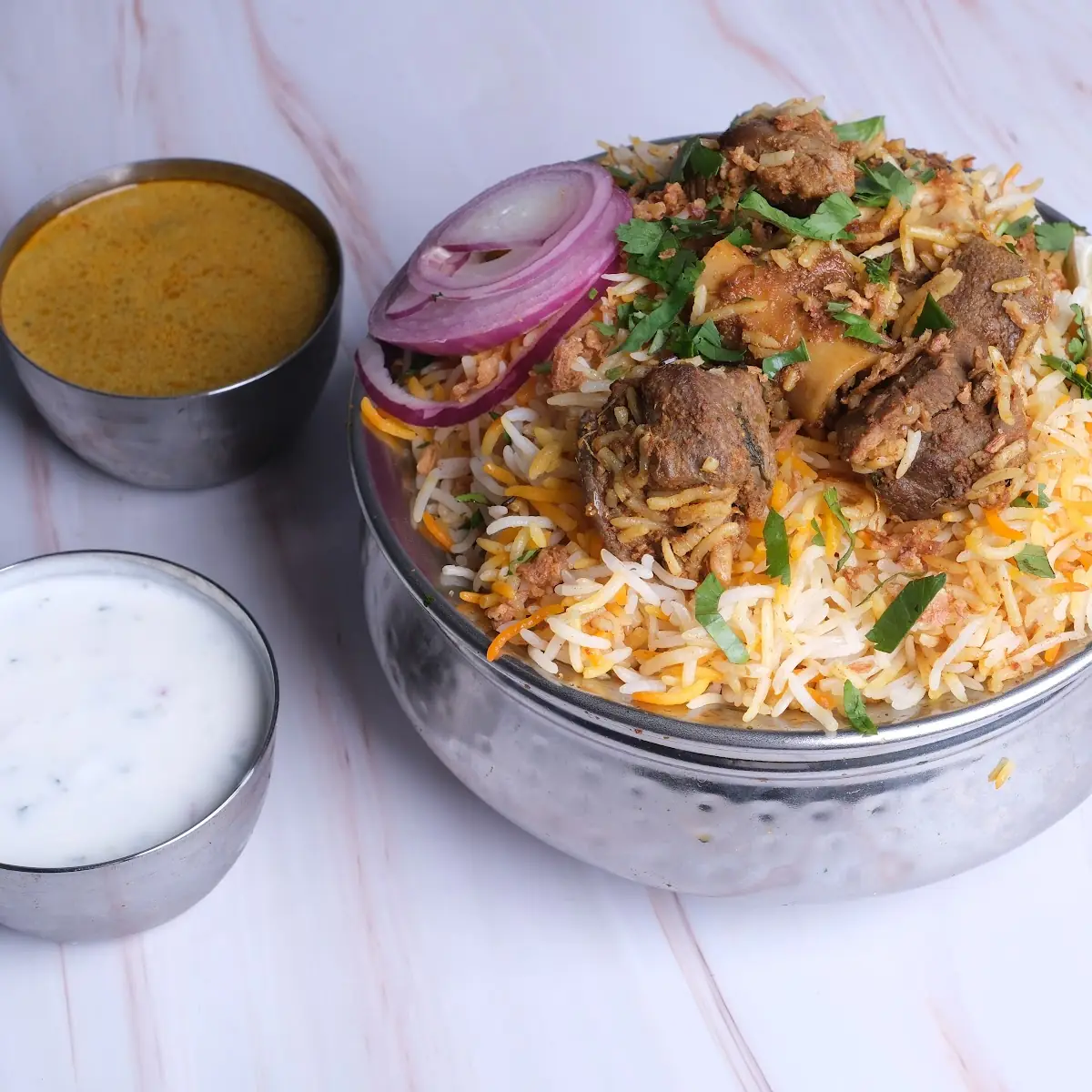 Goat Dum Biryani Family Pack