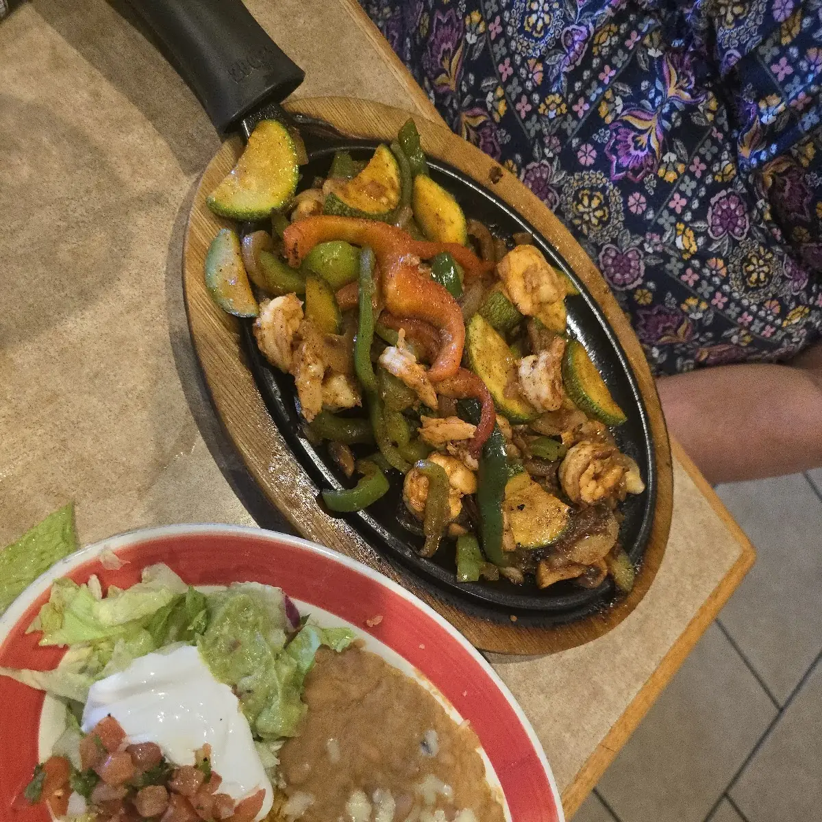 Shrimp Fajitas