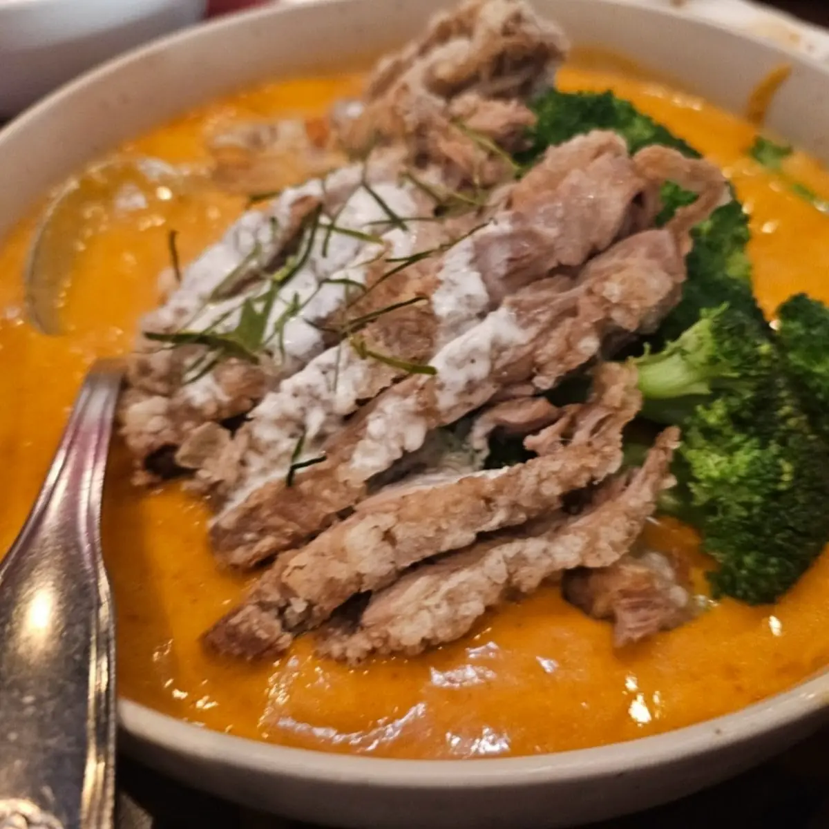 Crispy Duck Panang