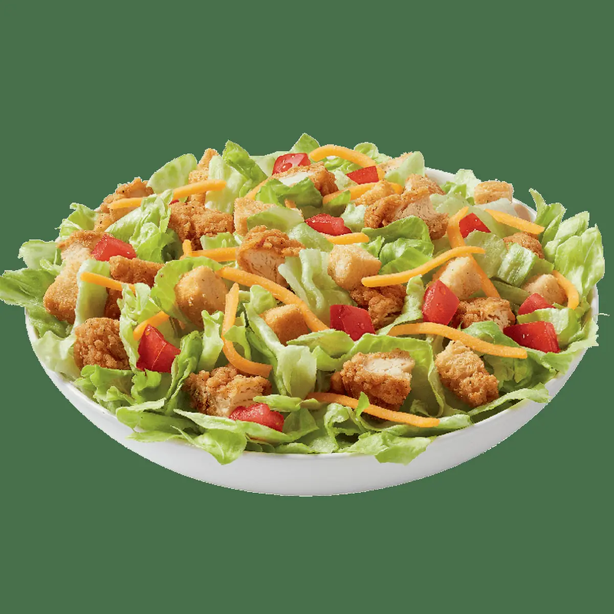 Crispy Chicken Strips Salad Bowl