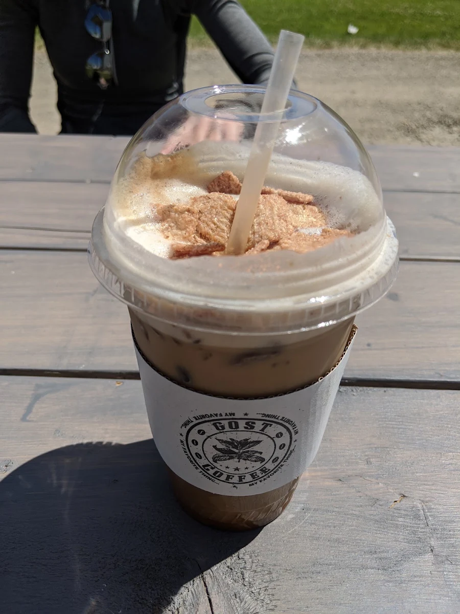 Oat Milk Crunch Latte