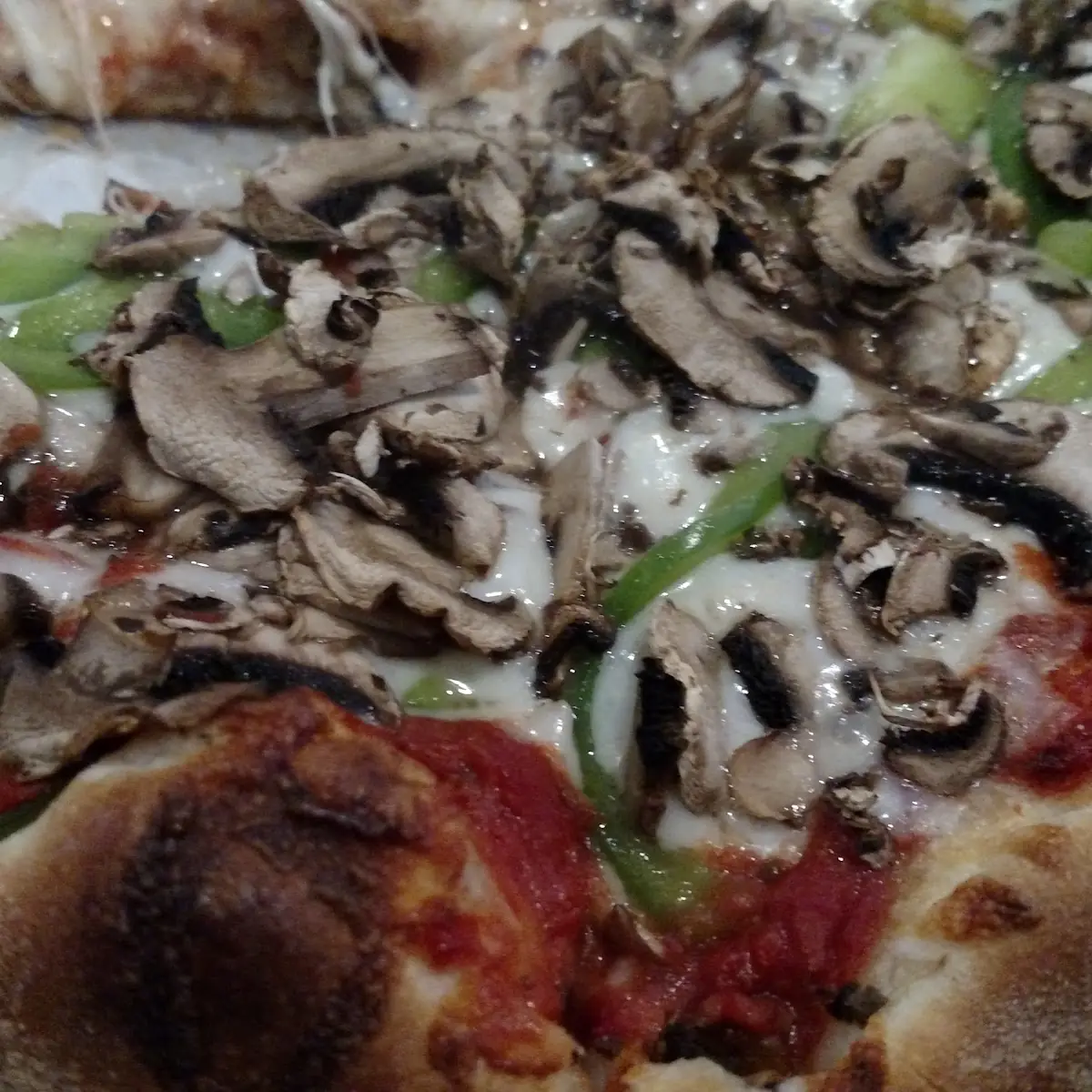 Mushroom and Green Peppers