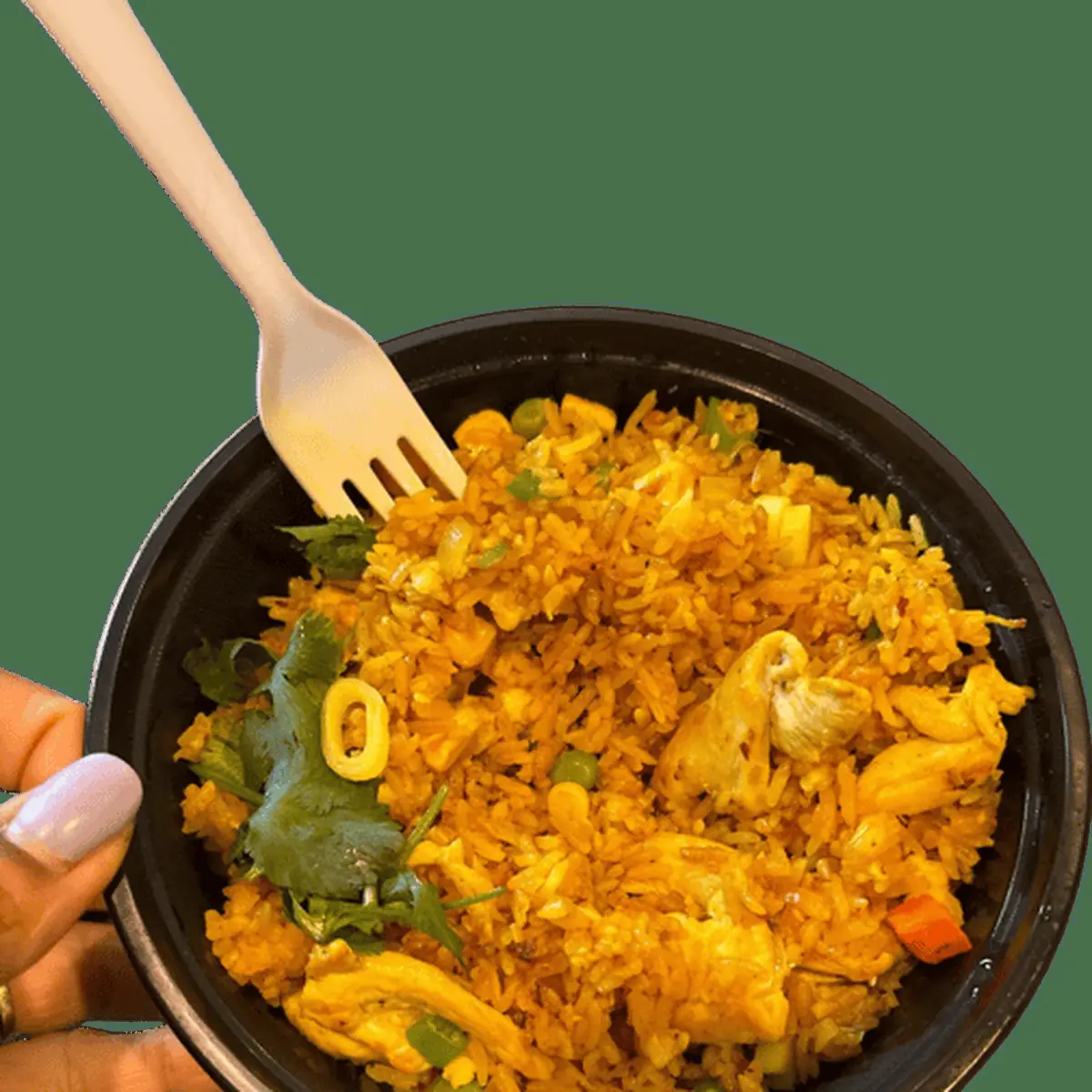 Chicken Curry Fried Rice