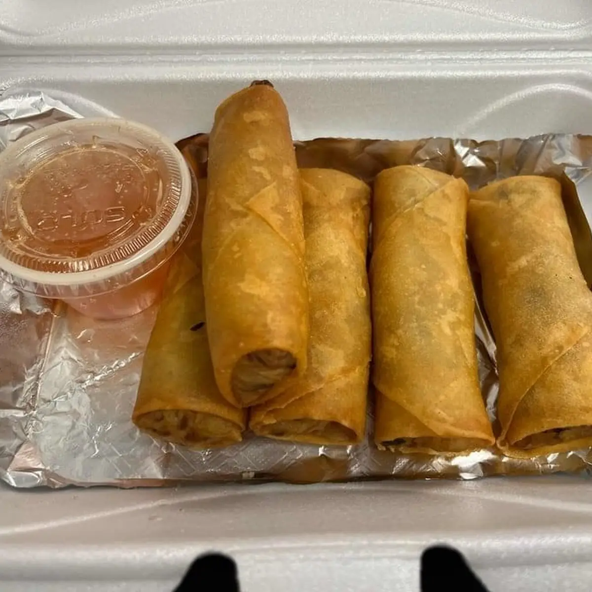 Fried Vegan Spring Roll 5
