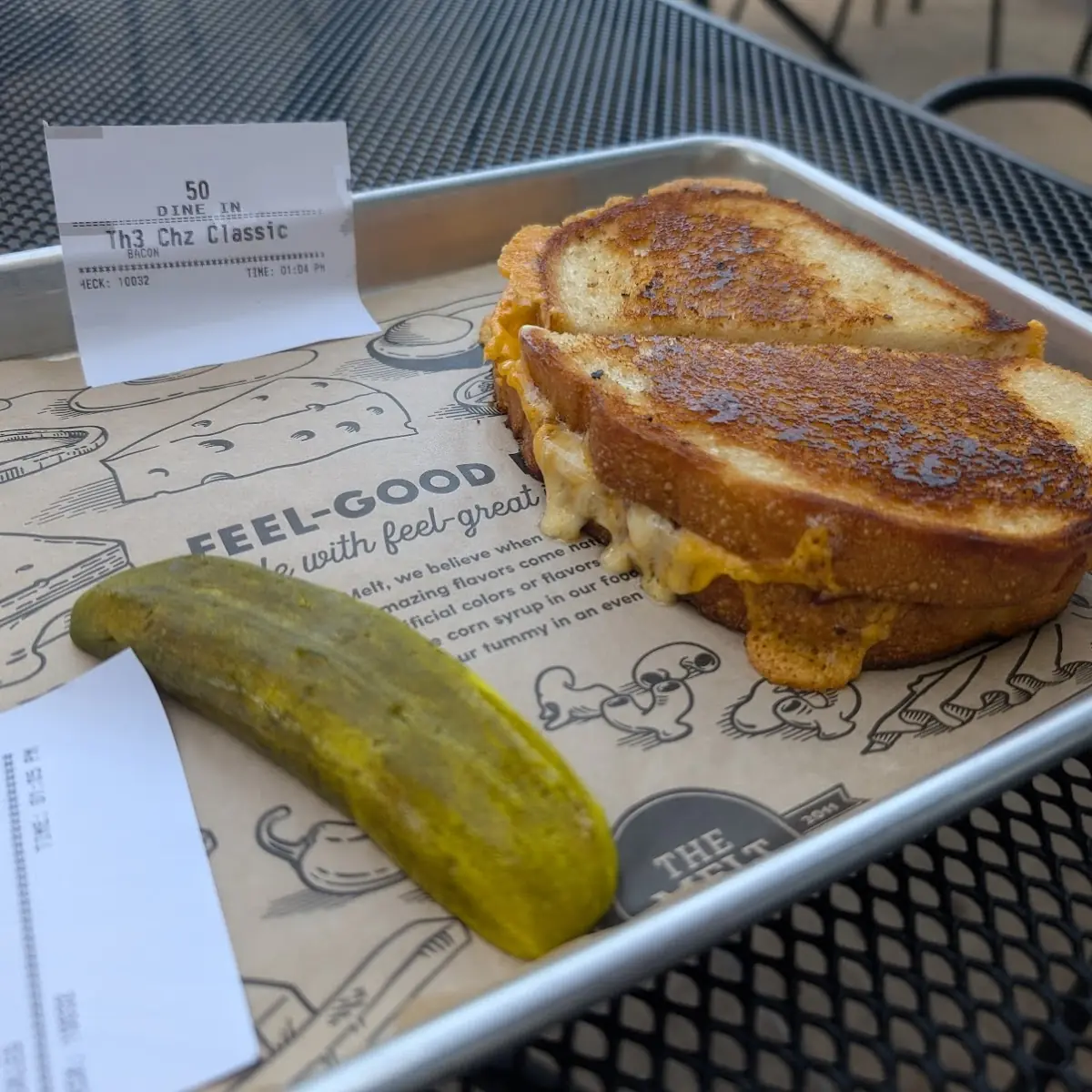 Three Cheese Classic Grilled Cheese