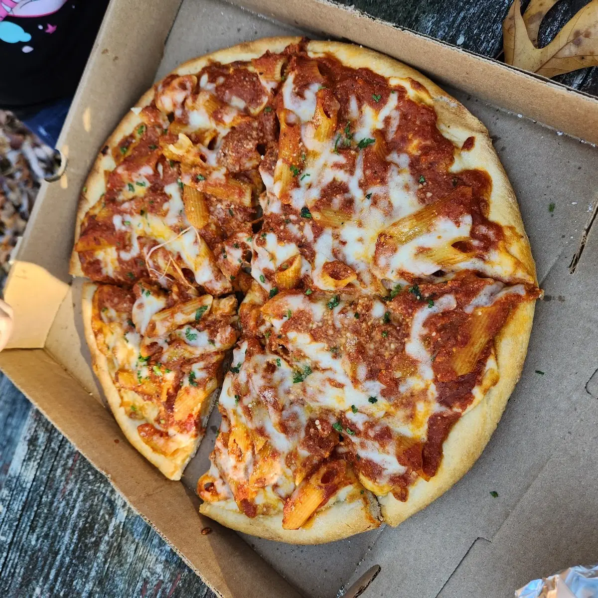 Baked Ziti Pizza White