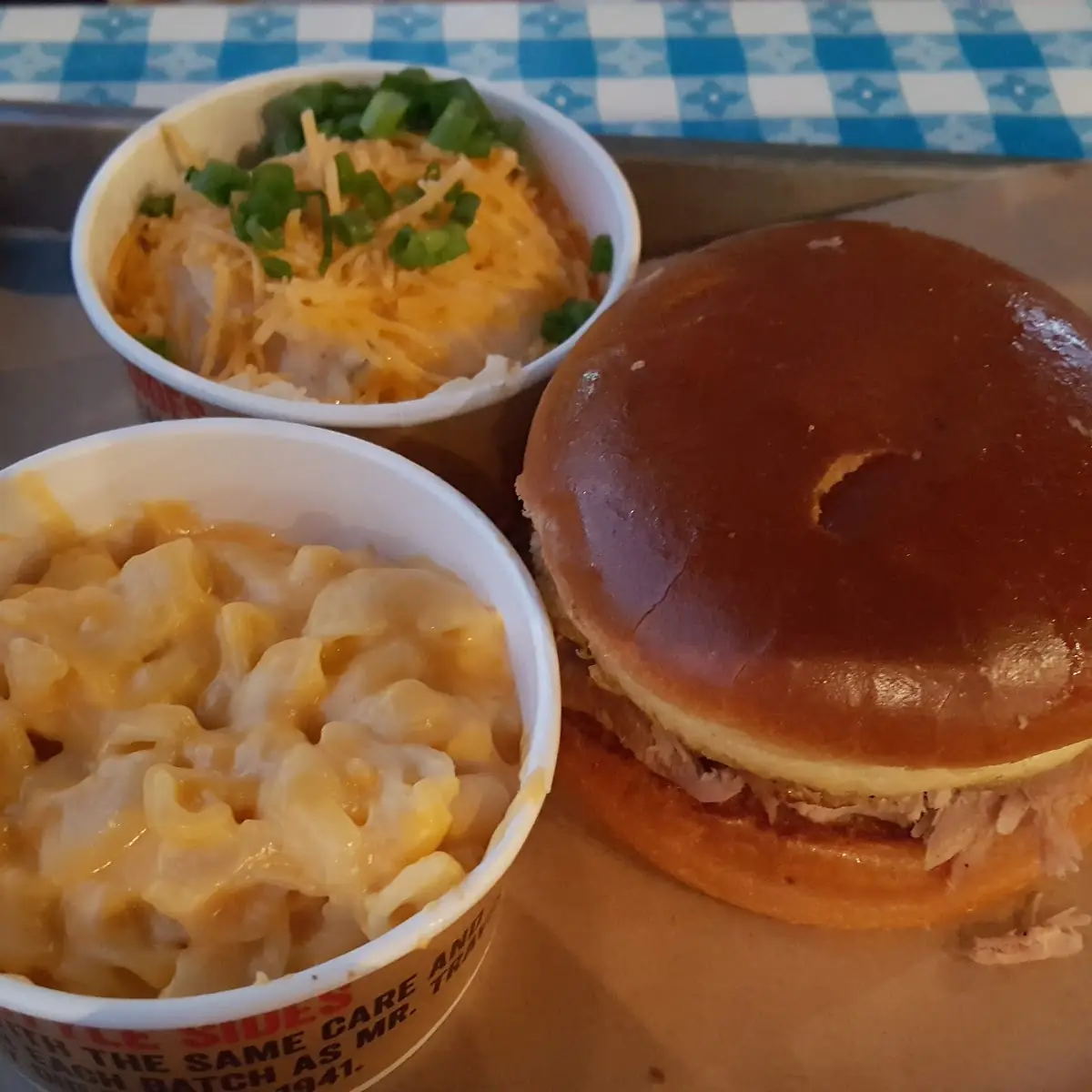 Mac N Cheese Baked Potato