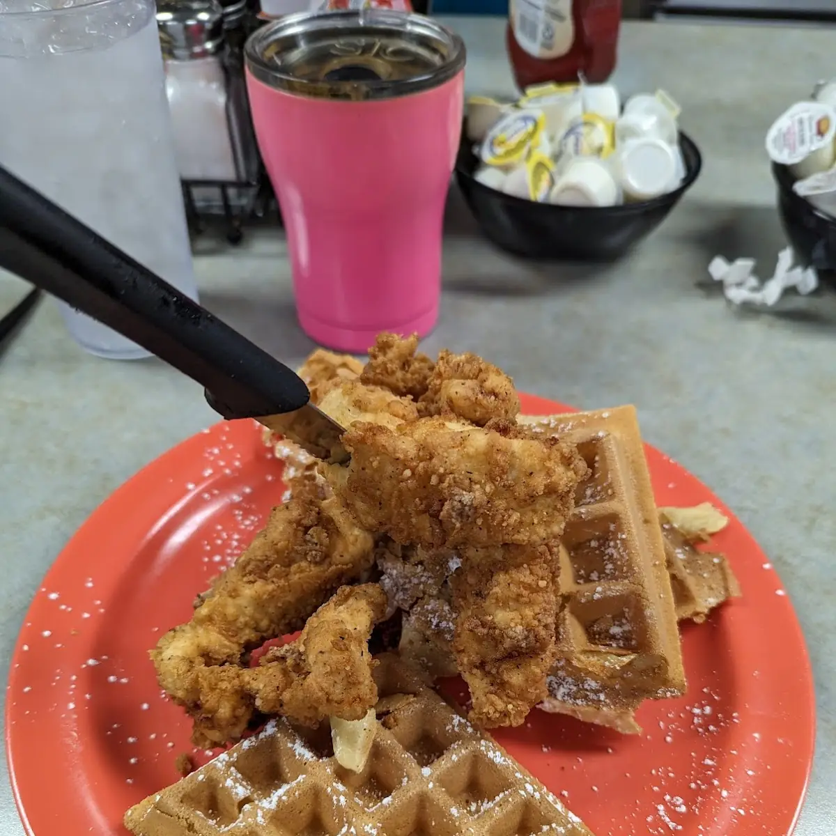 Chicken and Waffles