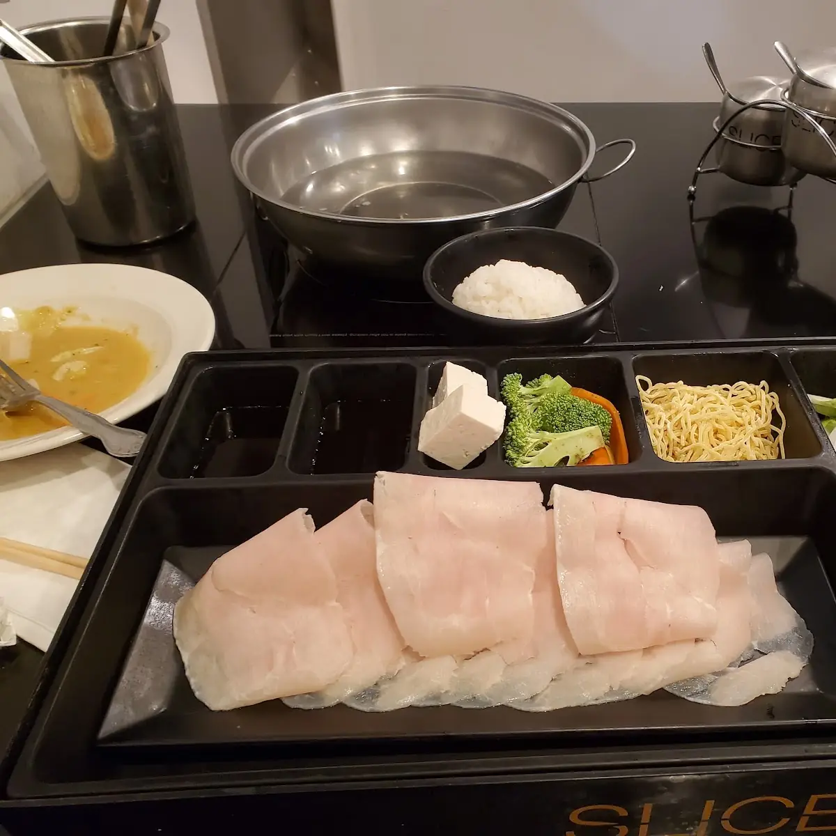 Vegetarian Shabu with Gyoza