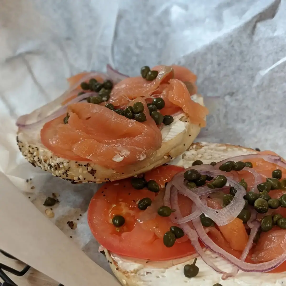 Lox Bagel