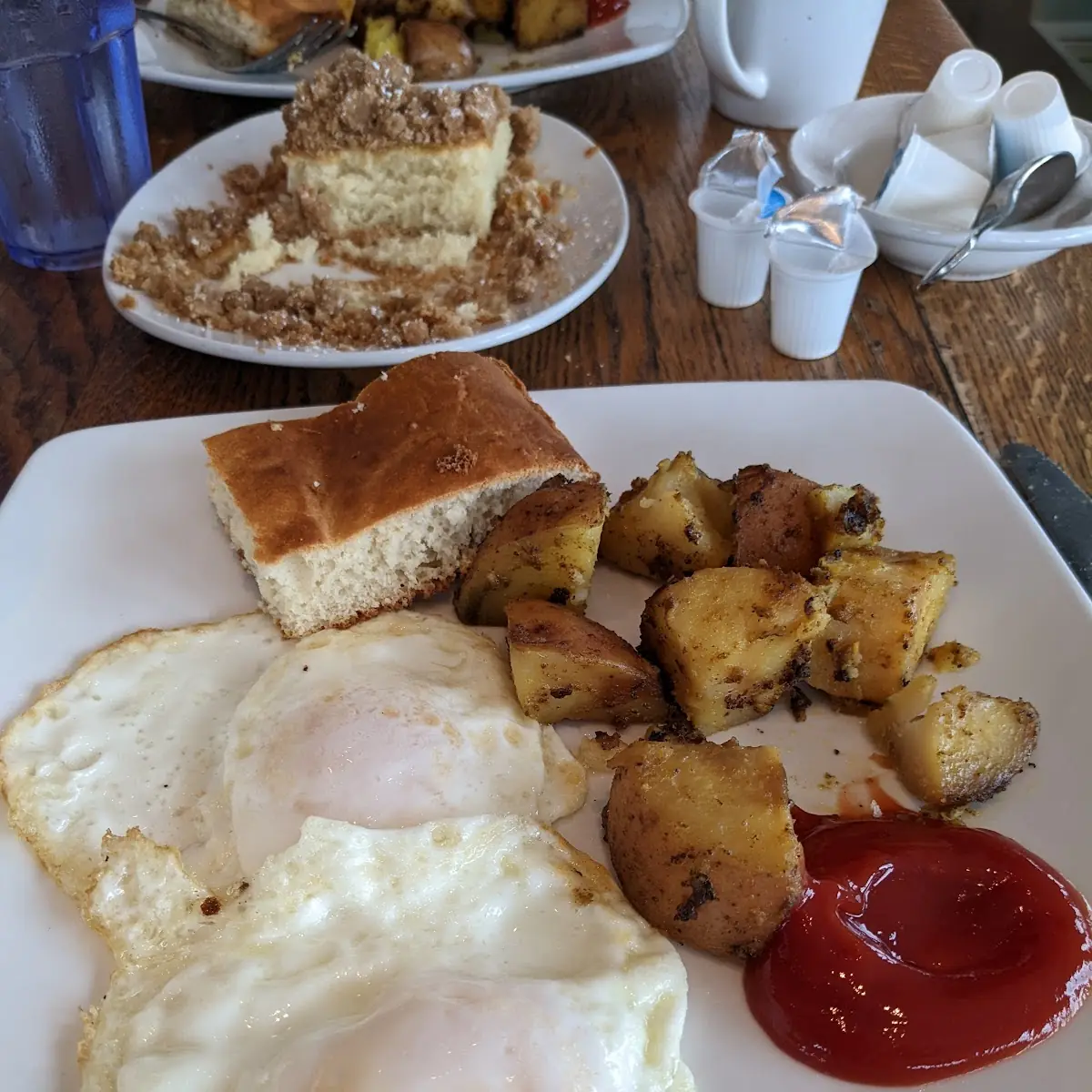 Scrambled Egg Home Fries Bacon & Biscuit