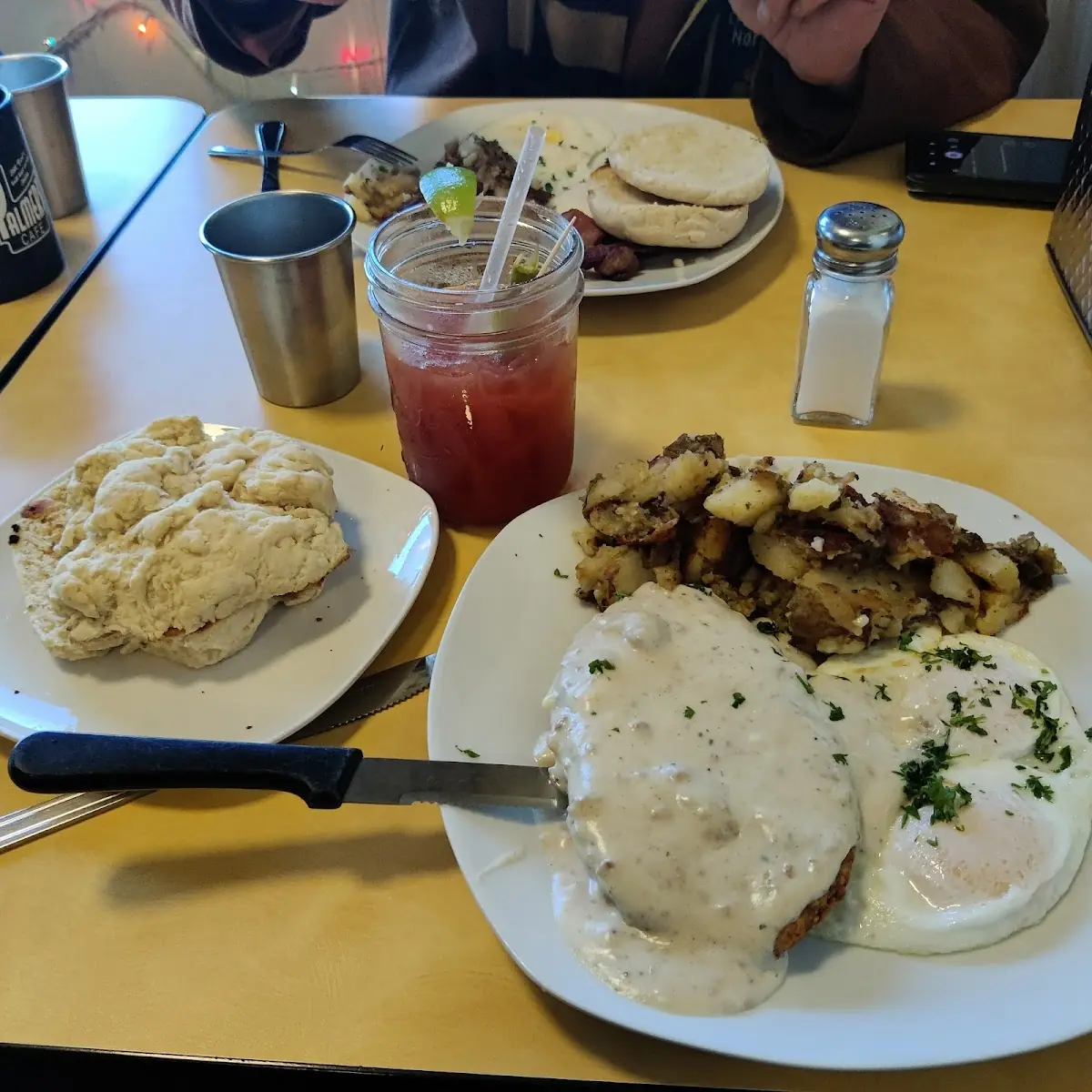 Chicken Fried Steak and Eggs