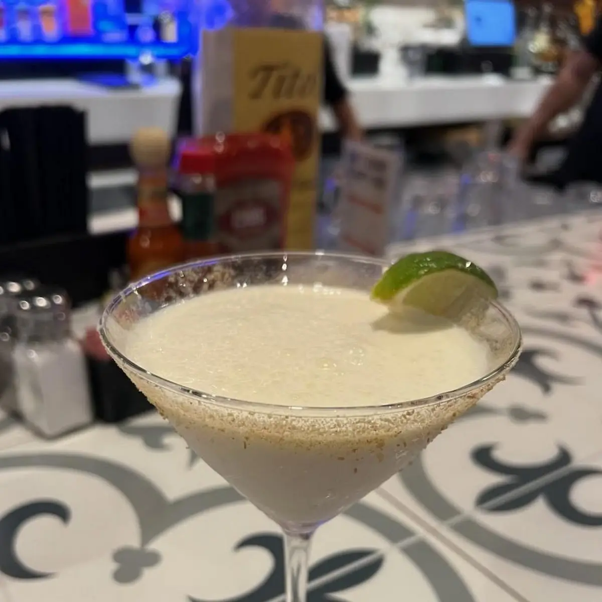 Key Lime Martini